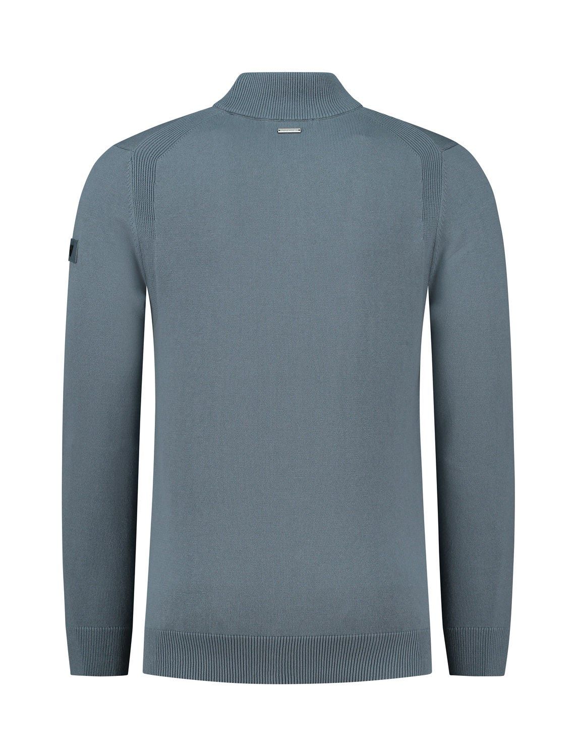 Purewhite Raglan Knit Half Zip Sweater
