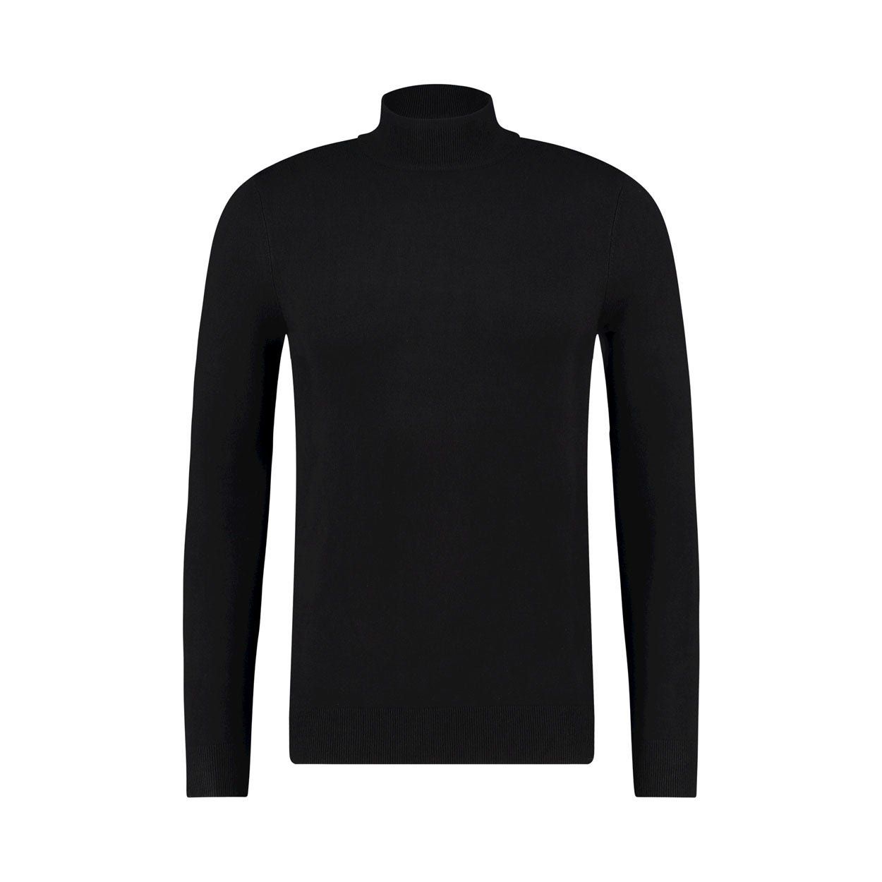 Purewhite Essential Knit Mockneck Longsleeve