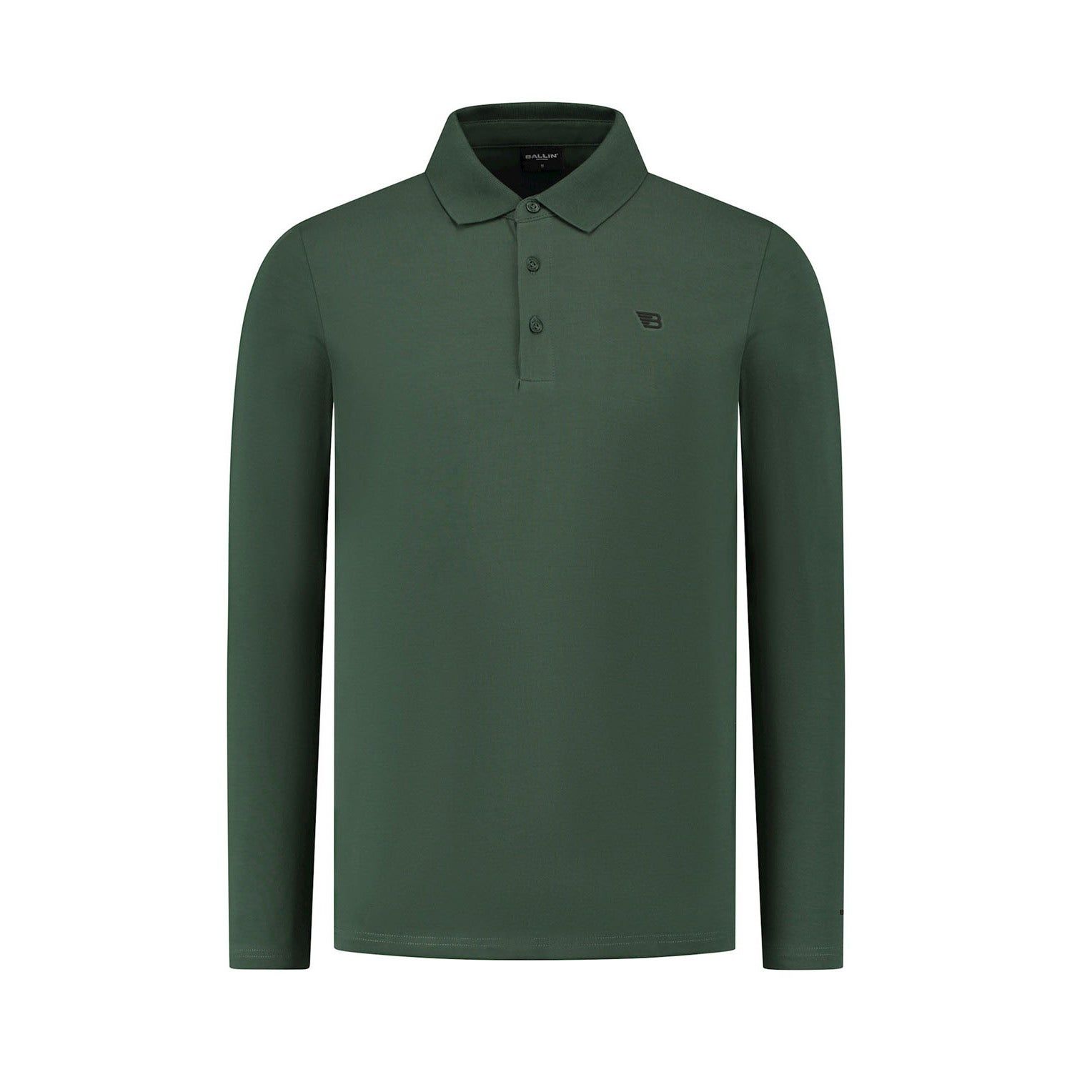 Ballin Icon Logo Long Sleeve Polo