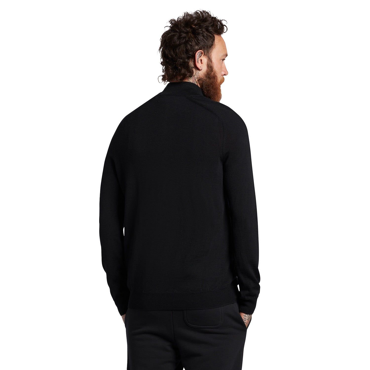 Lyle & Scott Golf Core 1/4 Zip Merino Mix