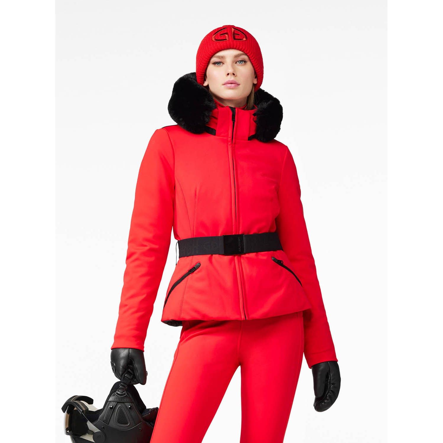 Goldbergh Hida Ski Jacket Faux Border