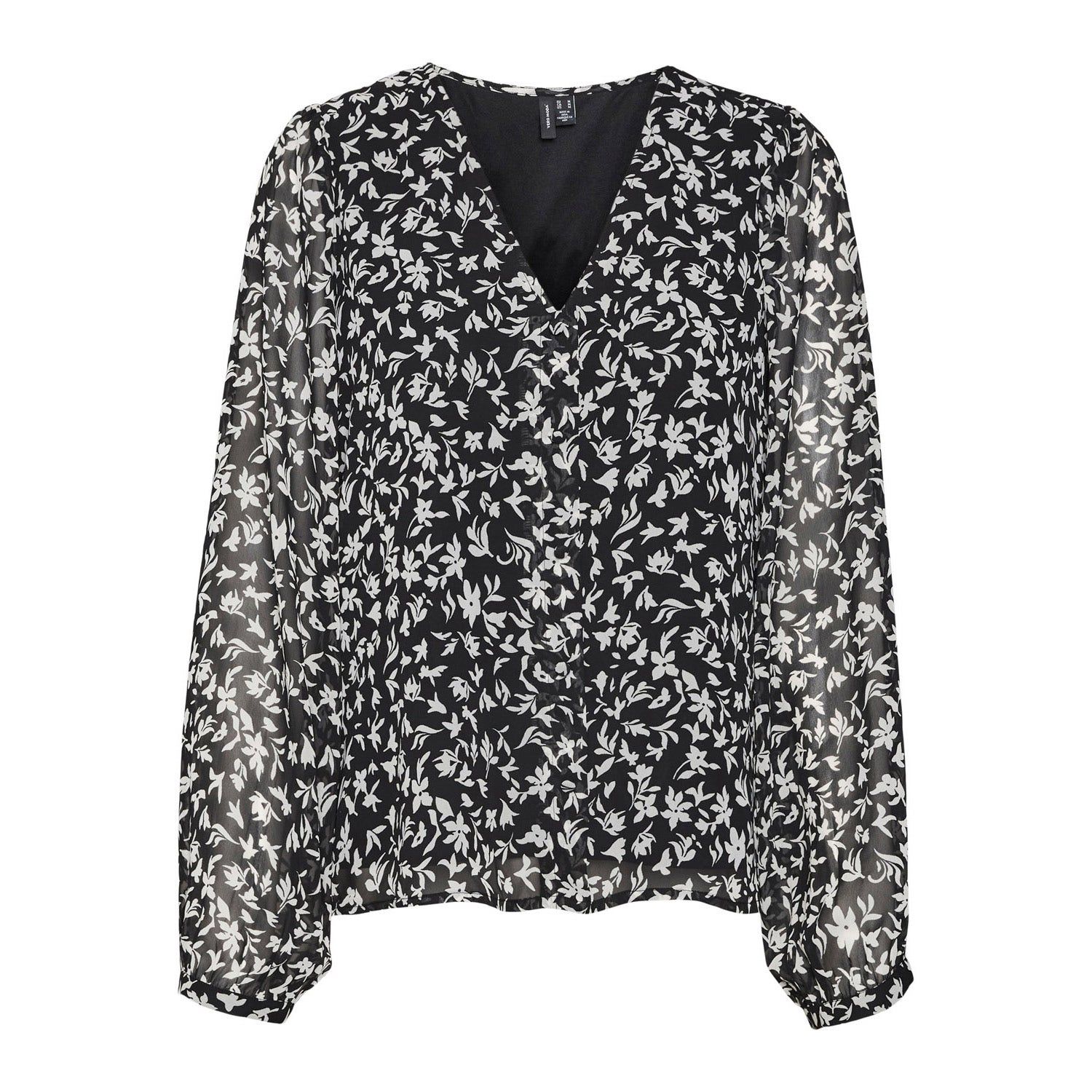 Vero Moda Holly V-Neck Button Top