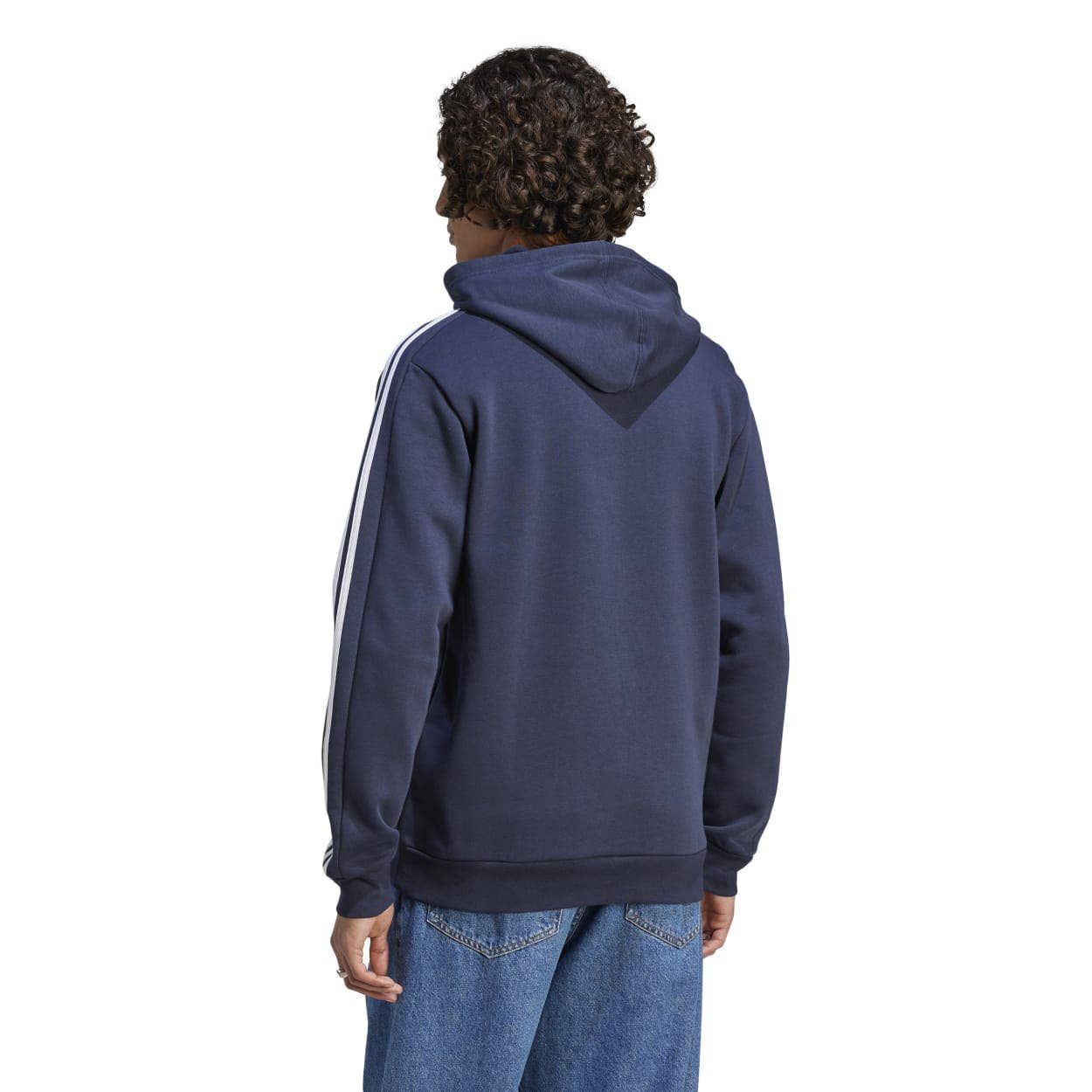adidas 3-Stripes Hooded Fleece