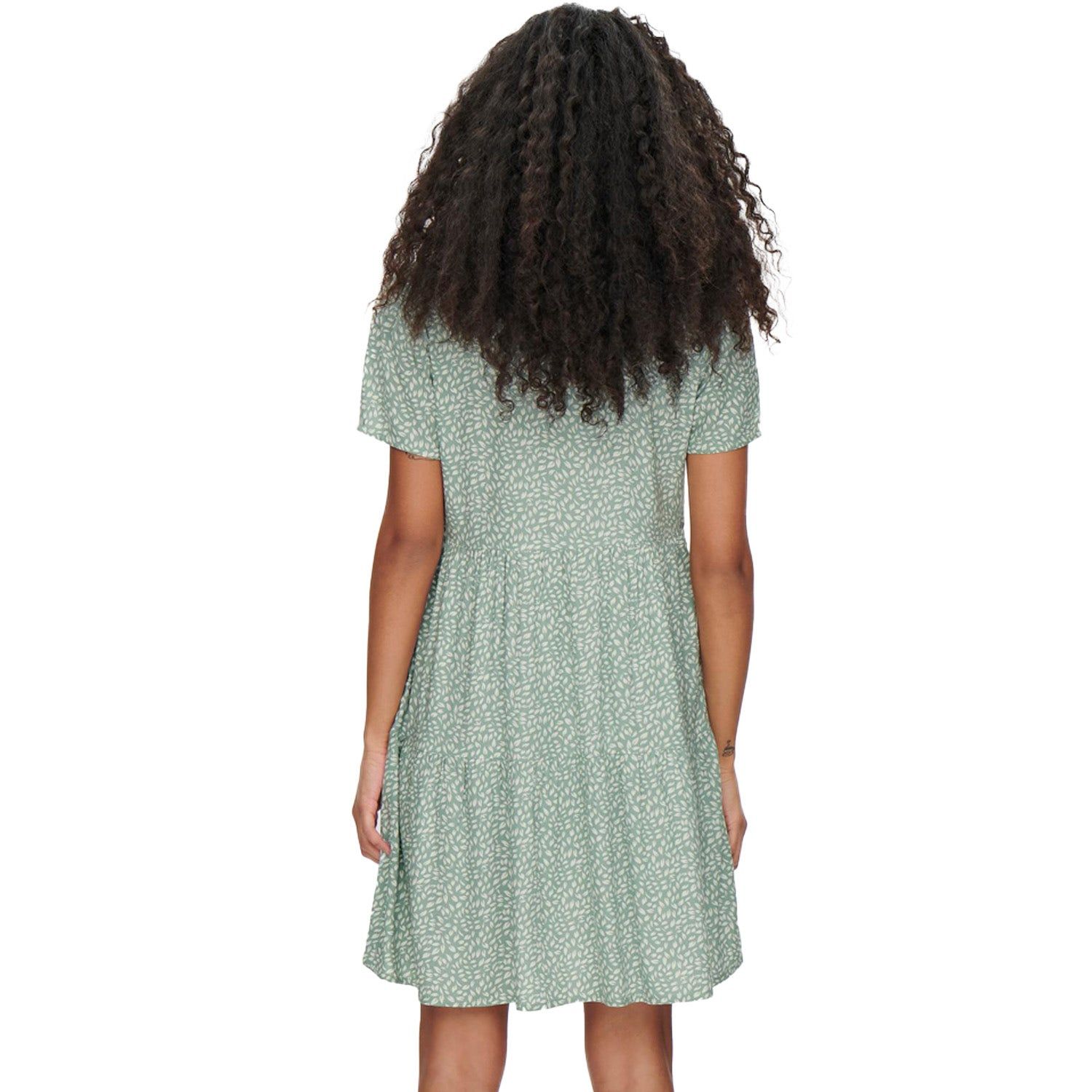 ONLY V-HALS JURK MET KORTE MOUWEN 