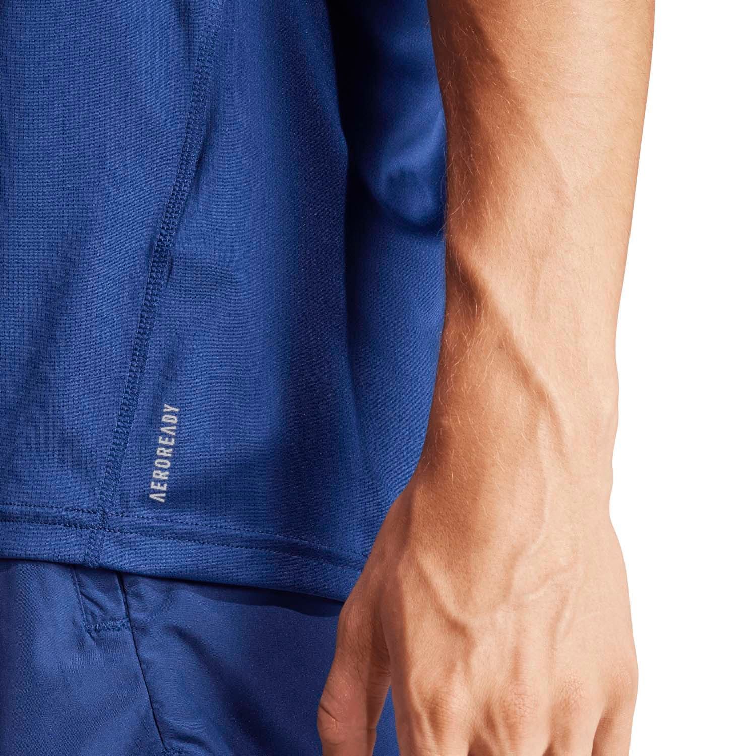 adidas  Run It Tee 3 Stripes Heren