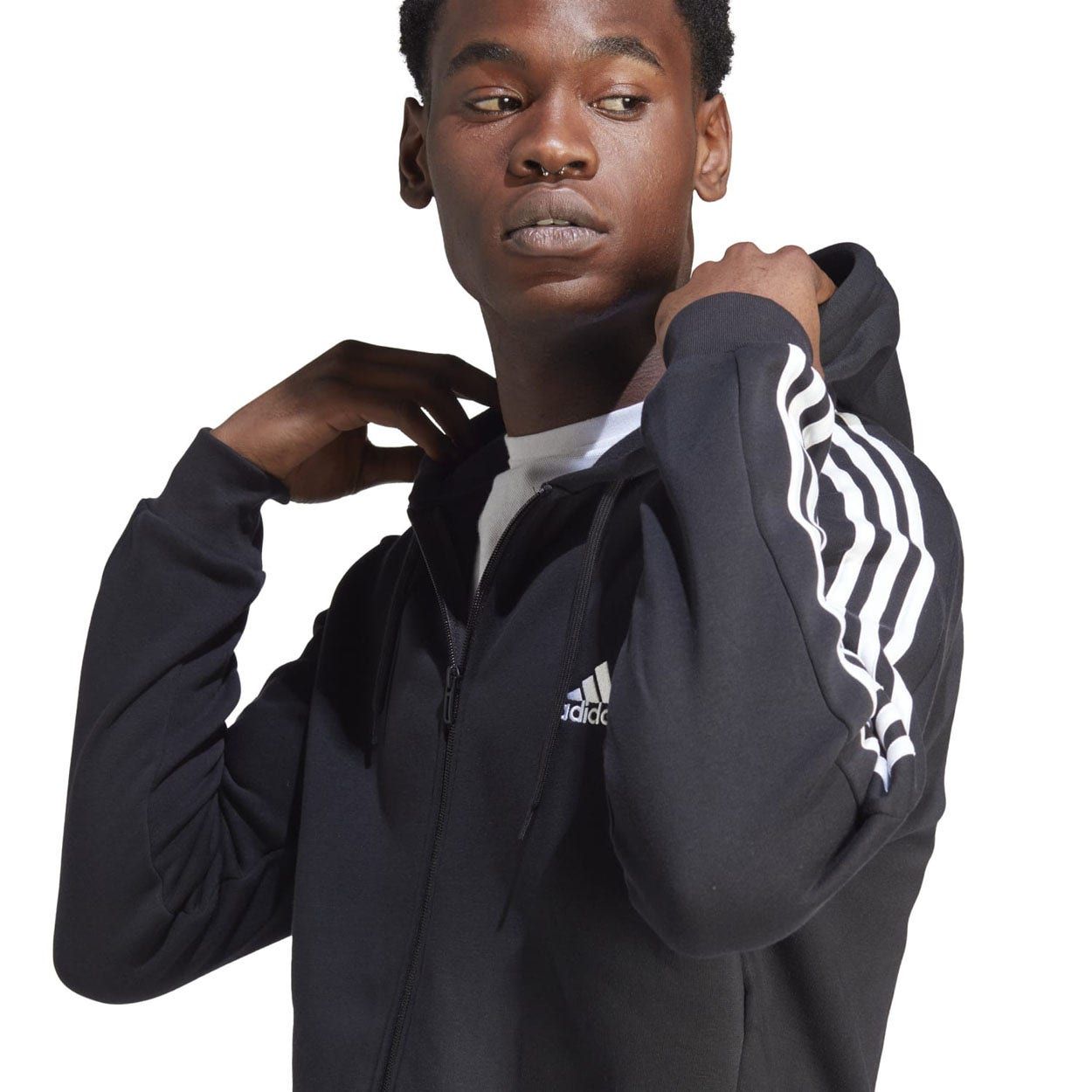 adidas Essentials Fleece 3-Stripes Hoodie