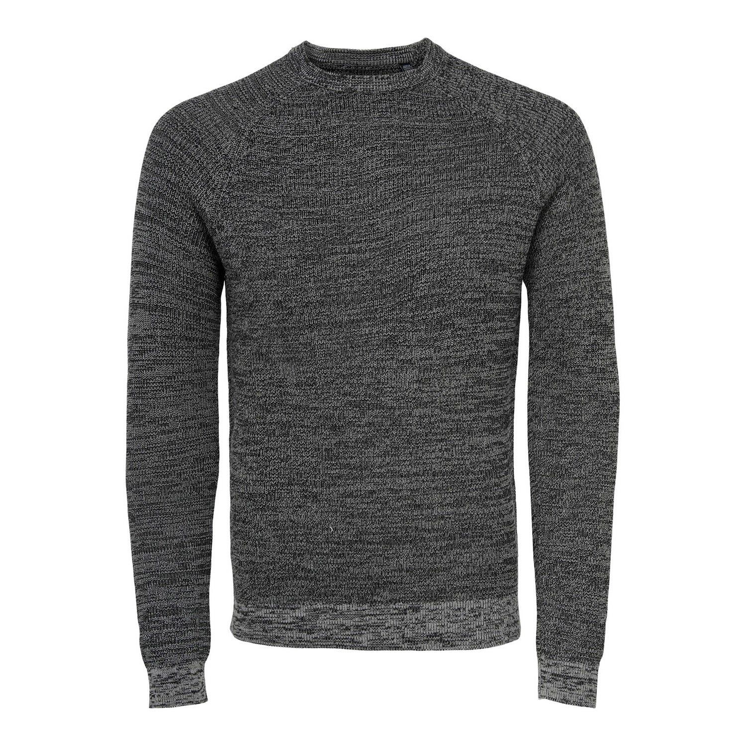 ONLY & Sons Dennis 12 Structuur Raglan Crew Neck Knit