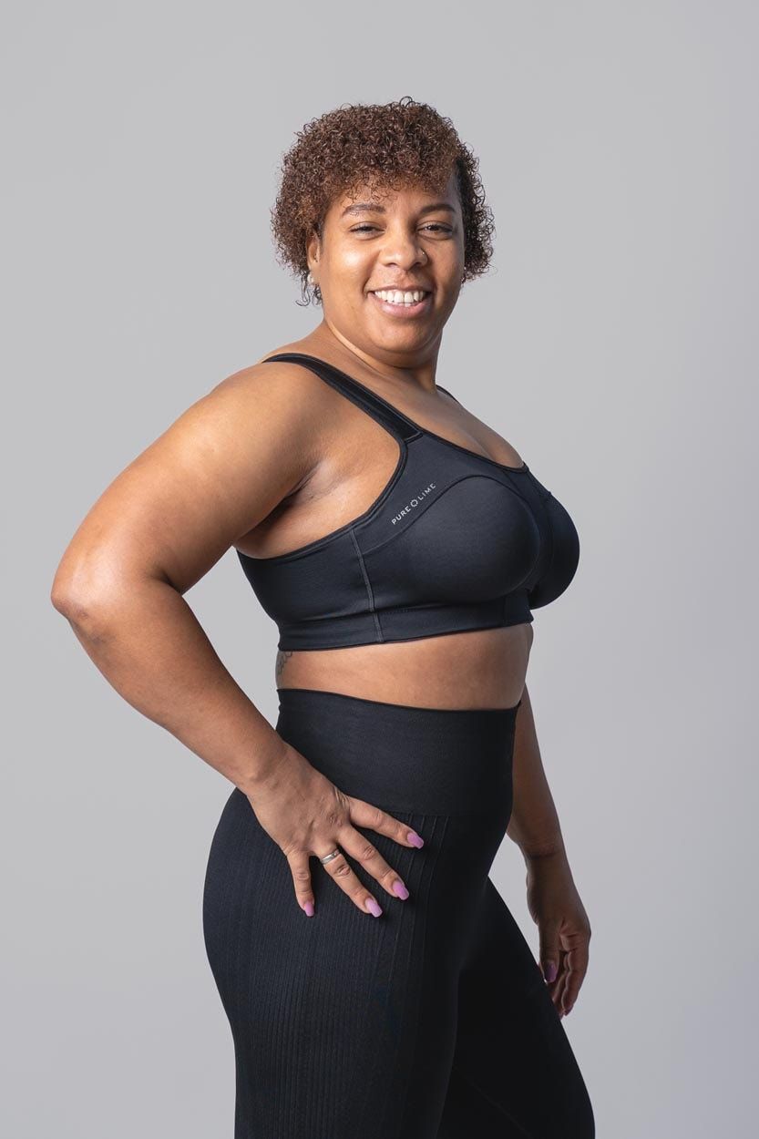 Pure Lime Padded Athletic Sportbra