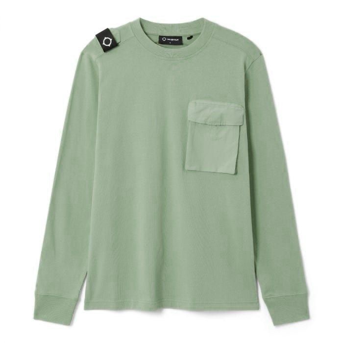 MA.STRUM LS Cargo Pocket Tee