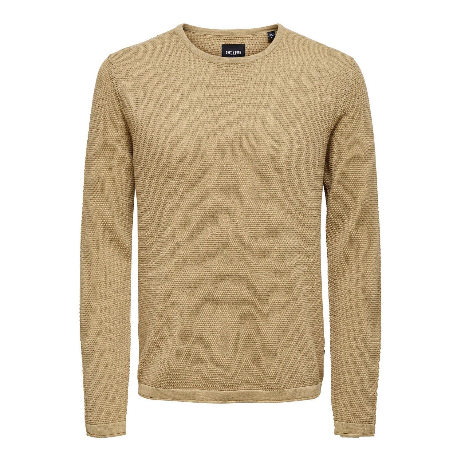 ONLY & Sons Panter Regular 12 Structuur Crew Knit