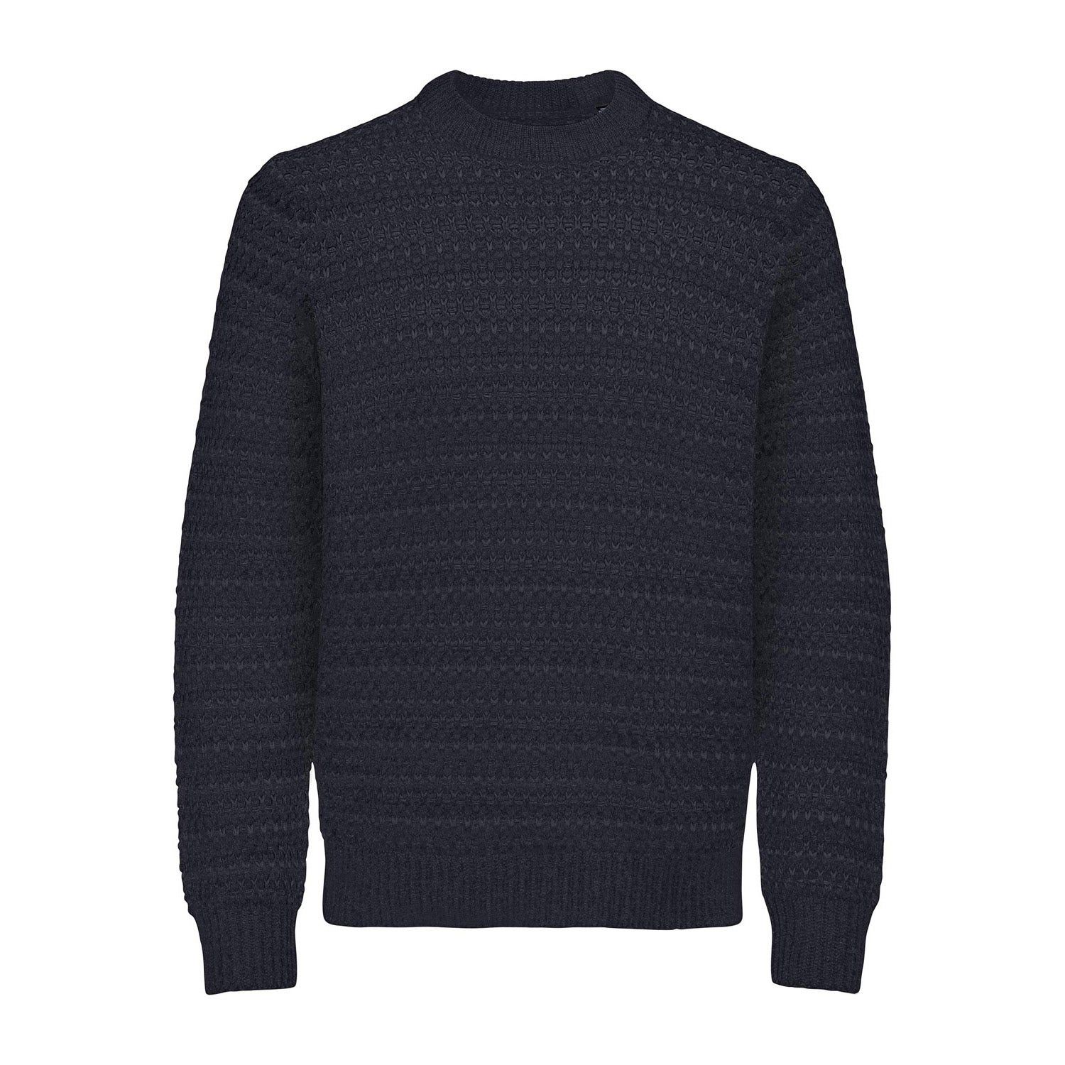 ONLY & Sons Musa Regular 3 structuur Crew Knit