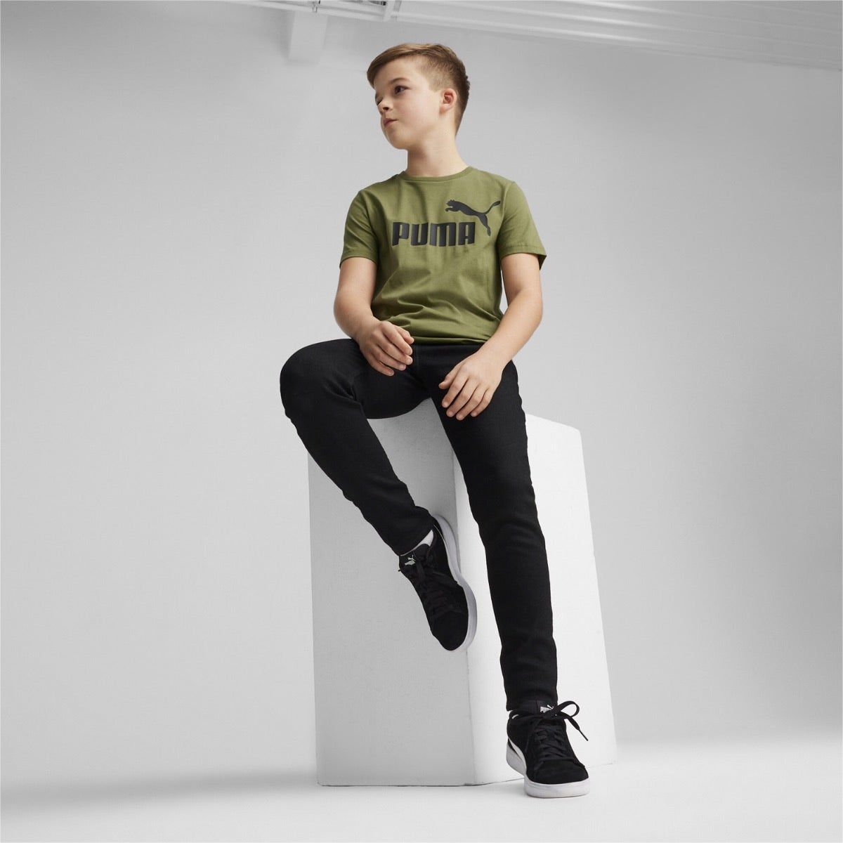 PUMA Essentials Logo Tee Kids