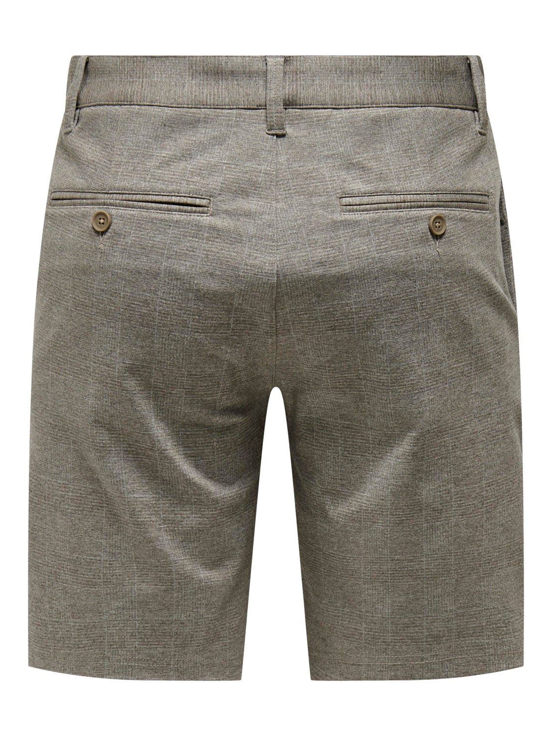 ONLY & Sons Mark Check Shorts