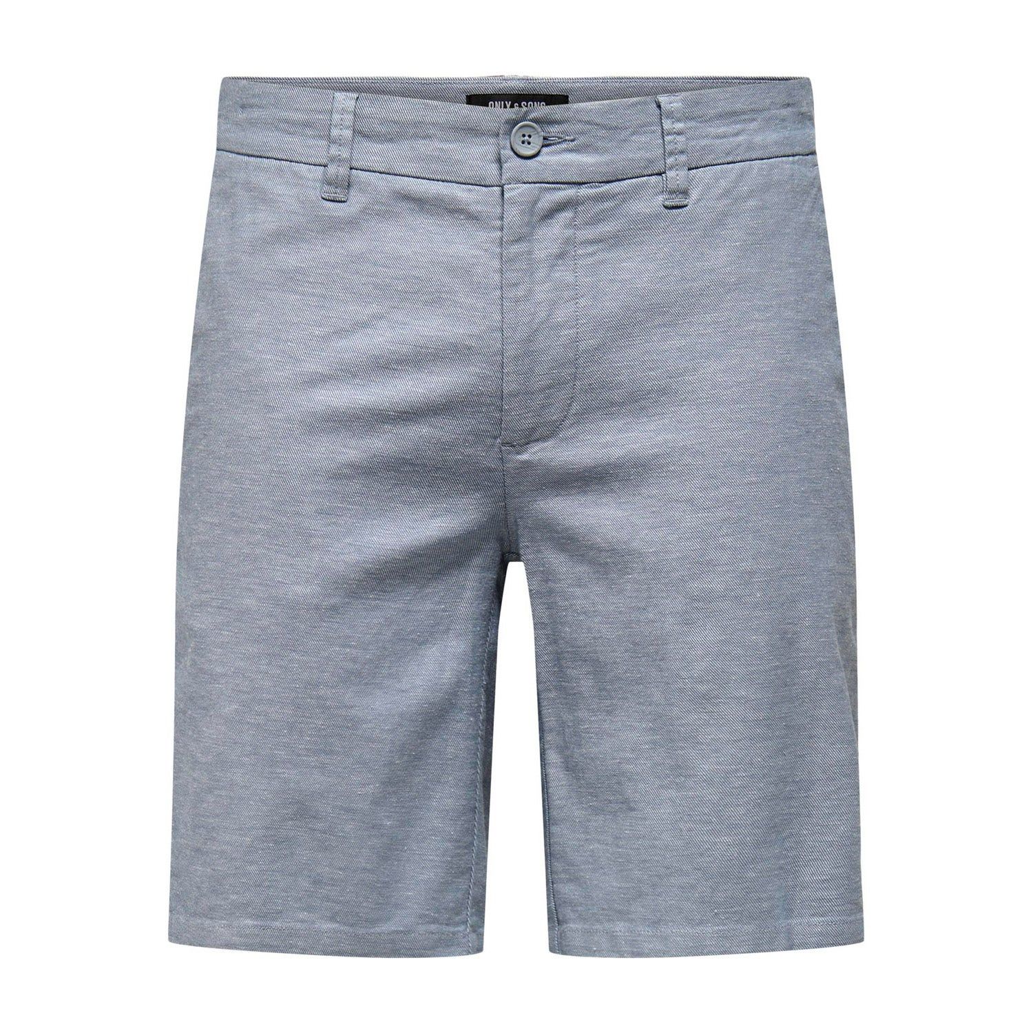 ONLY & Sons Mark Cotton Linen Shorts
