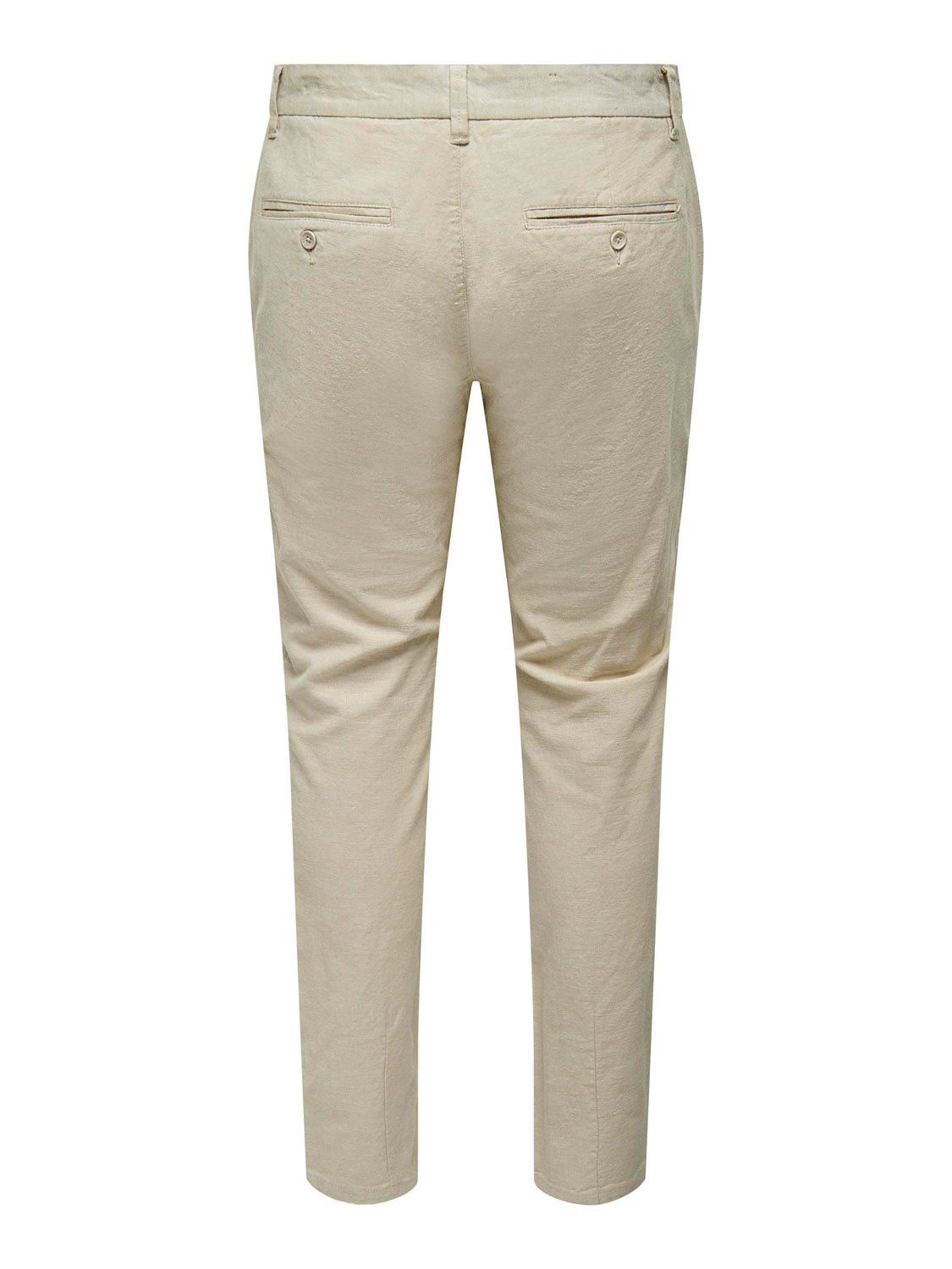 ONLY & Sons Mark Tap Cotton Linen