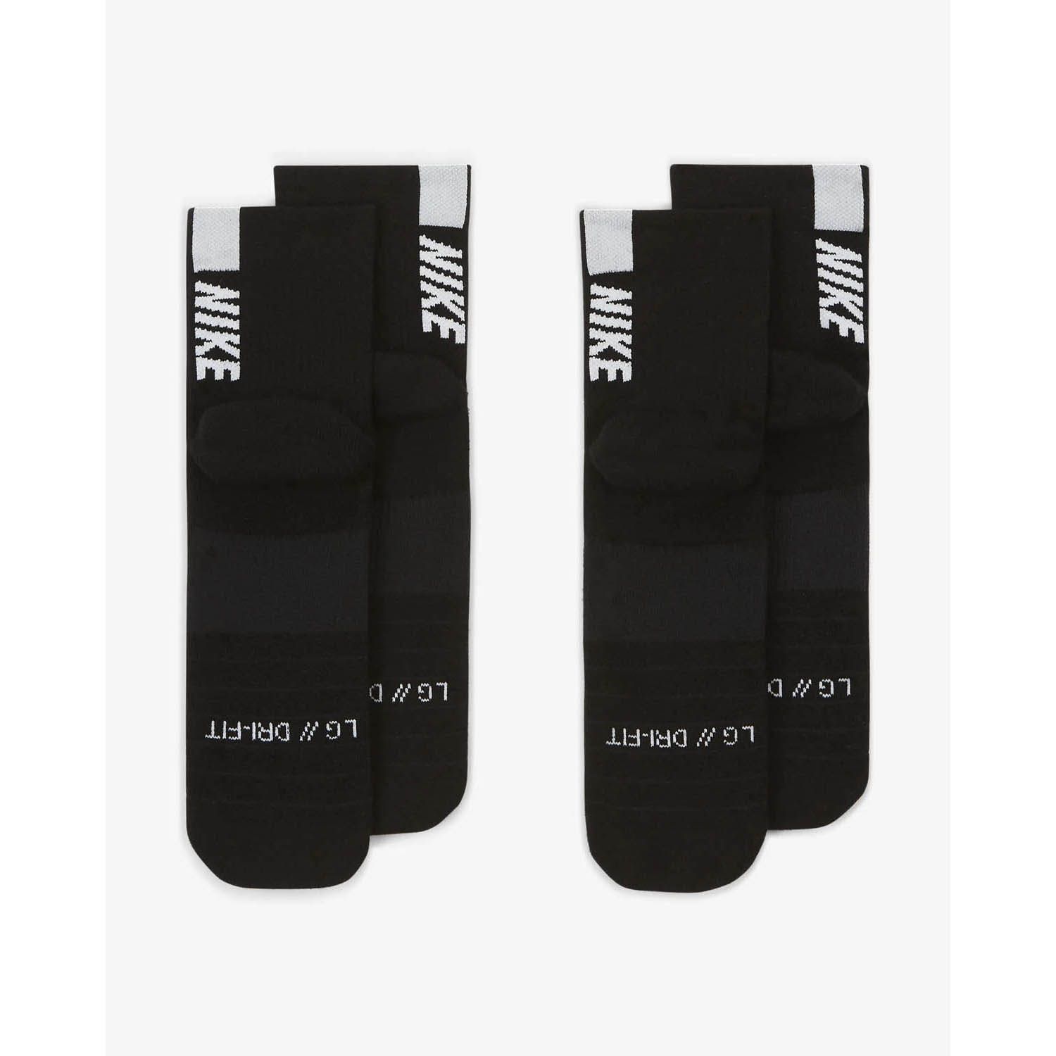 Nike Multiplier Ankle Socks 2-Pack