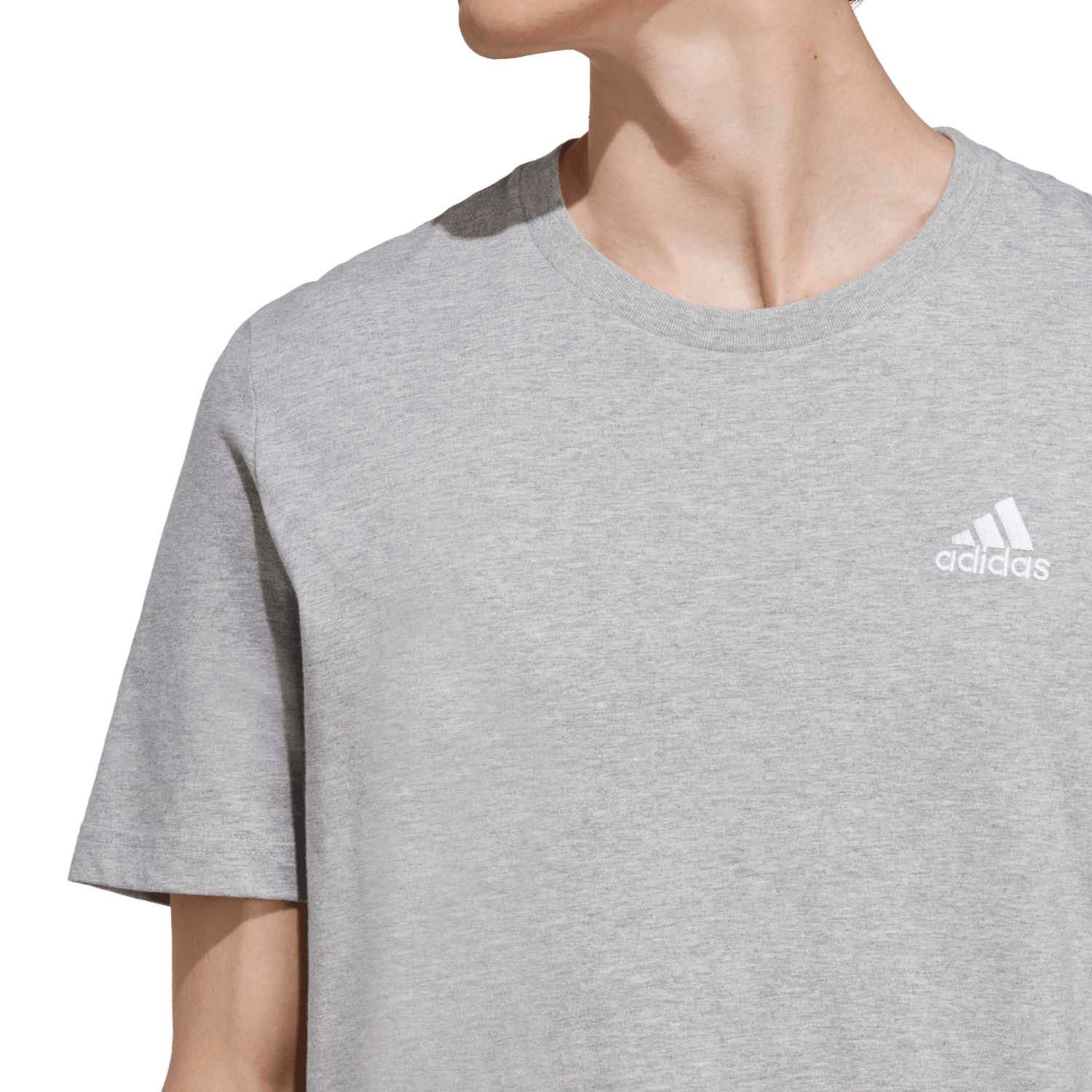 adidas Essentials Single Jersey Geborduurd Small Logo T-shirt
