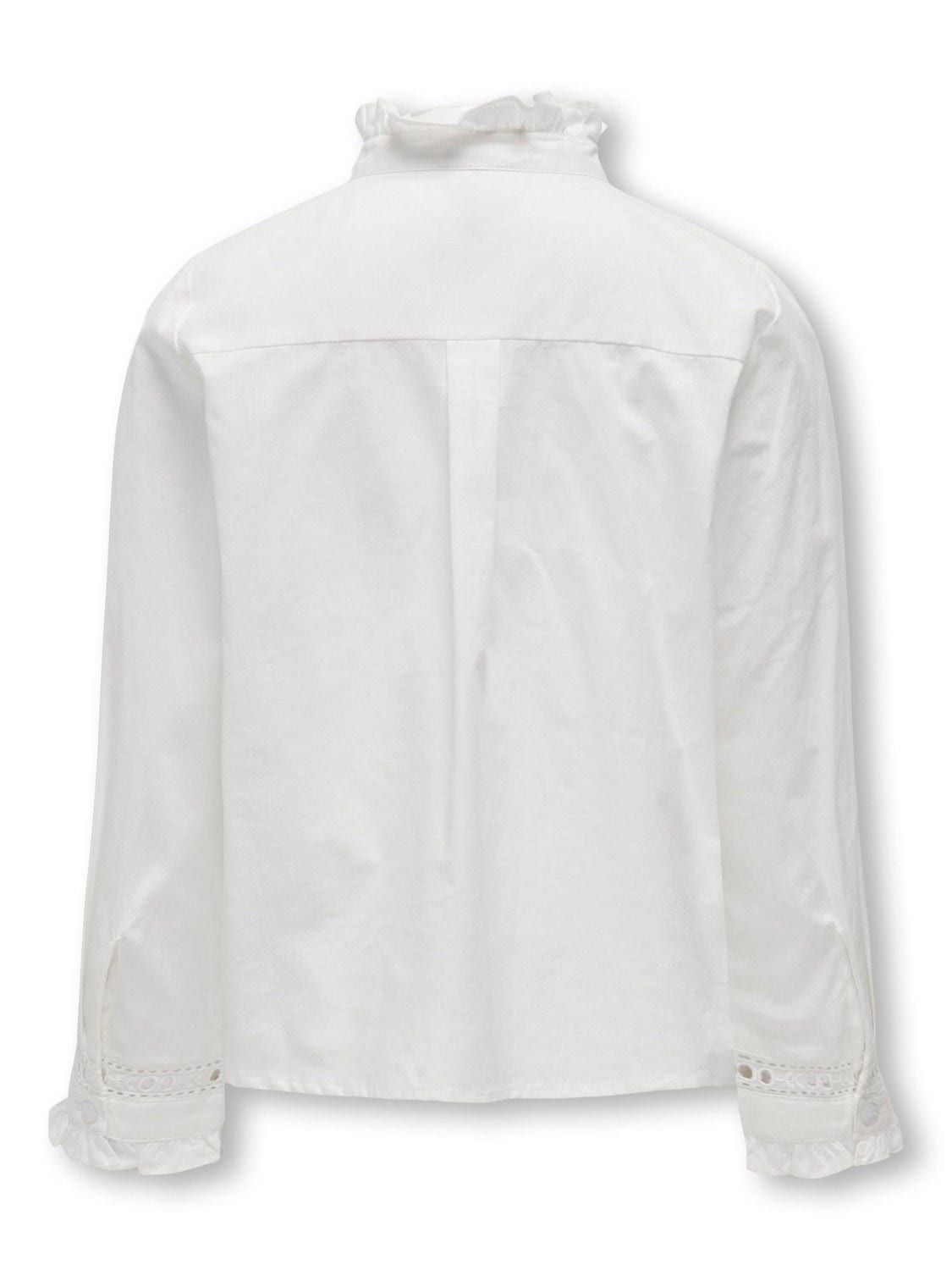 ONLY Kids Lina Frill Lace Shirt