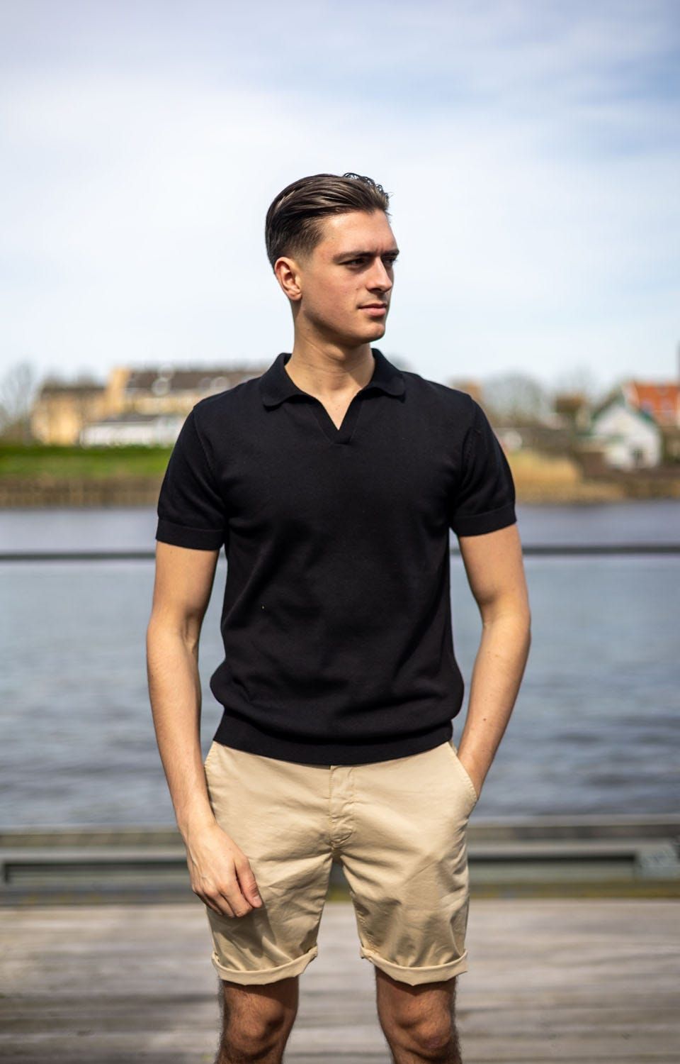 be:at Gregor Knit Polo