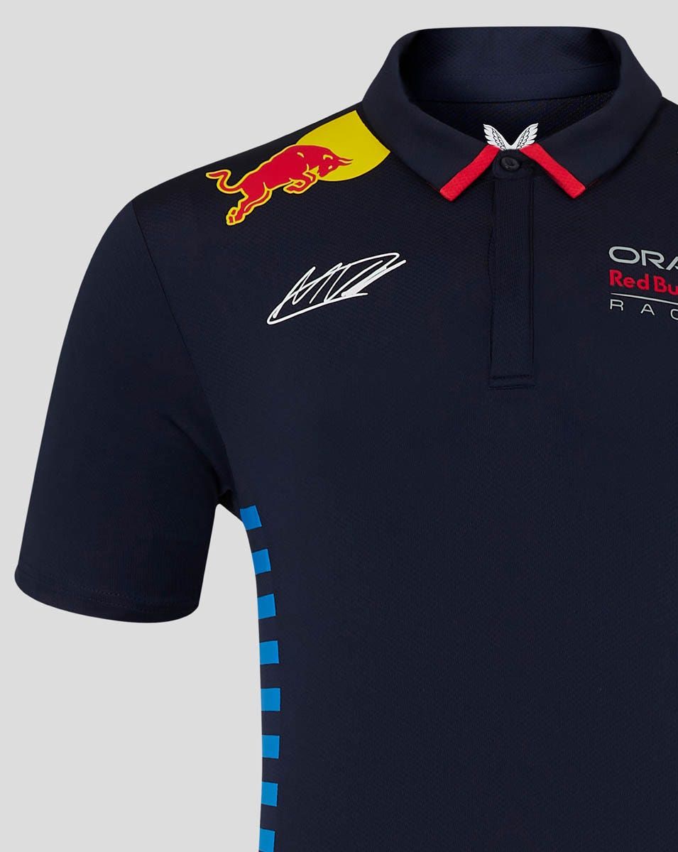 Castore Oracle Red Bull Checo Perez Driver Polo Shirt