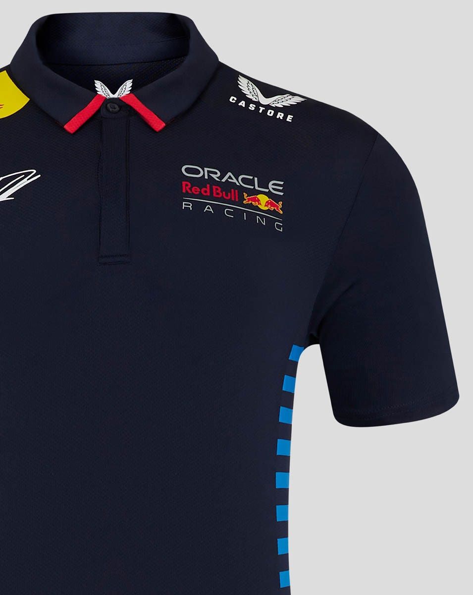 Castore Oracle Red Bull Checo Perez Driver Polo Shirt