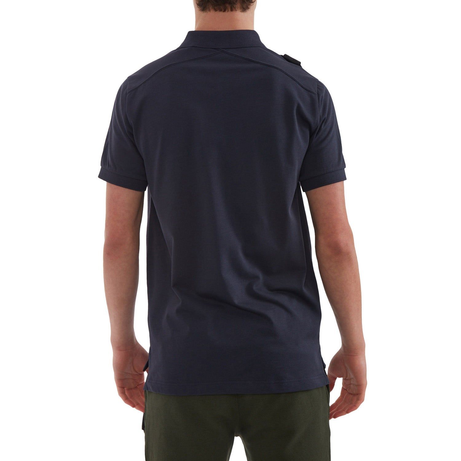 MA.STRUM Cargo Pocket Zip Polo