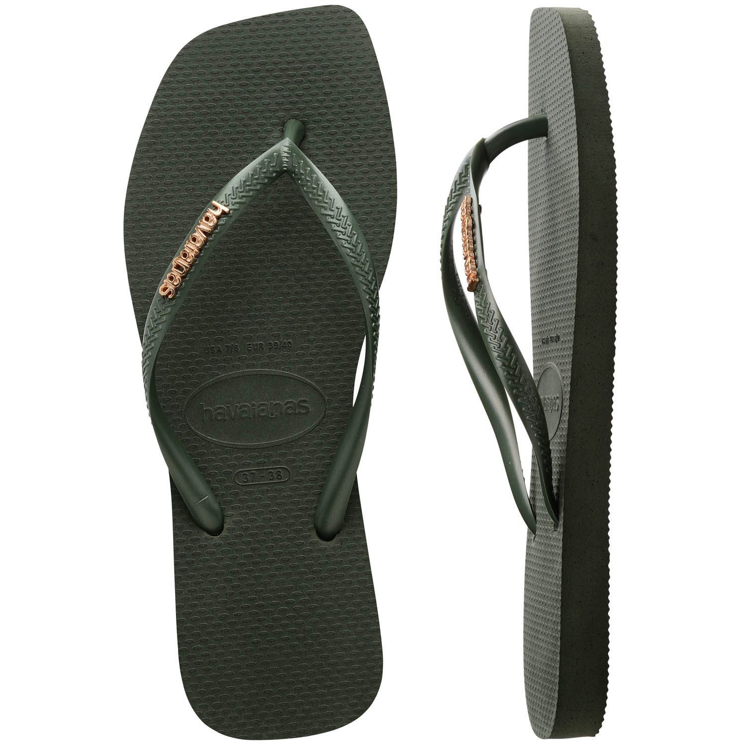 Havaianas Square Logo Metallic