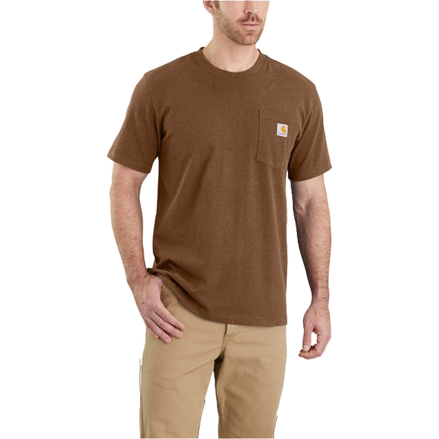 Carhartt Relaxed Fit Heren T-Shirt Met Zak