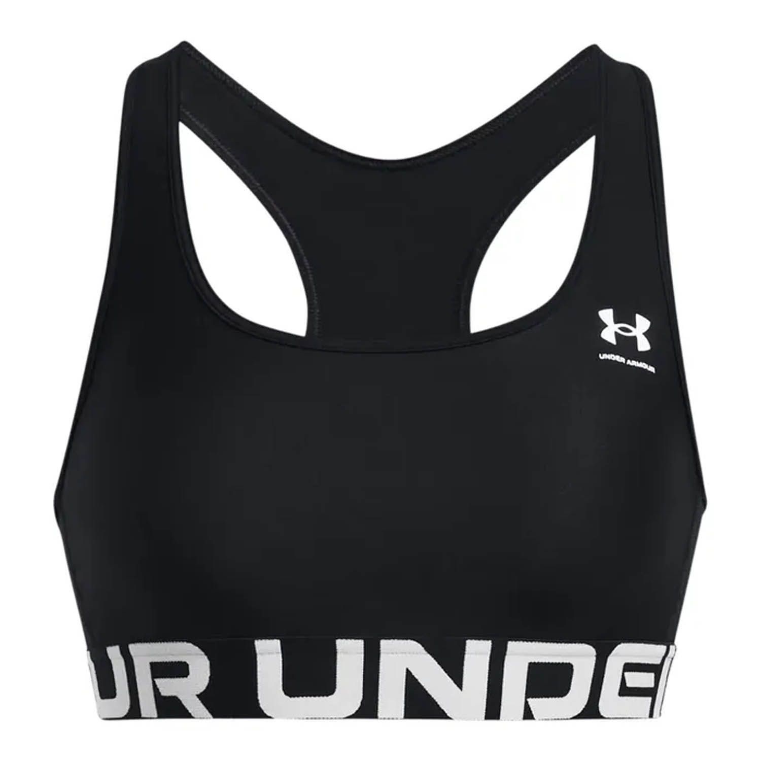 Under Armour HeatGear Mid Branded Sports Bra