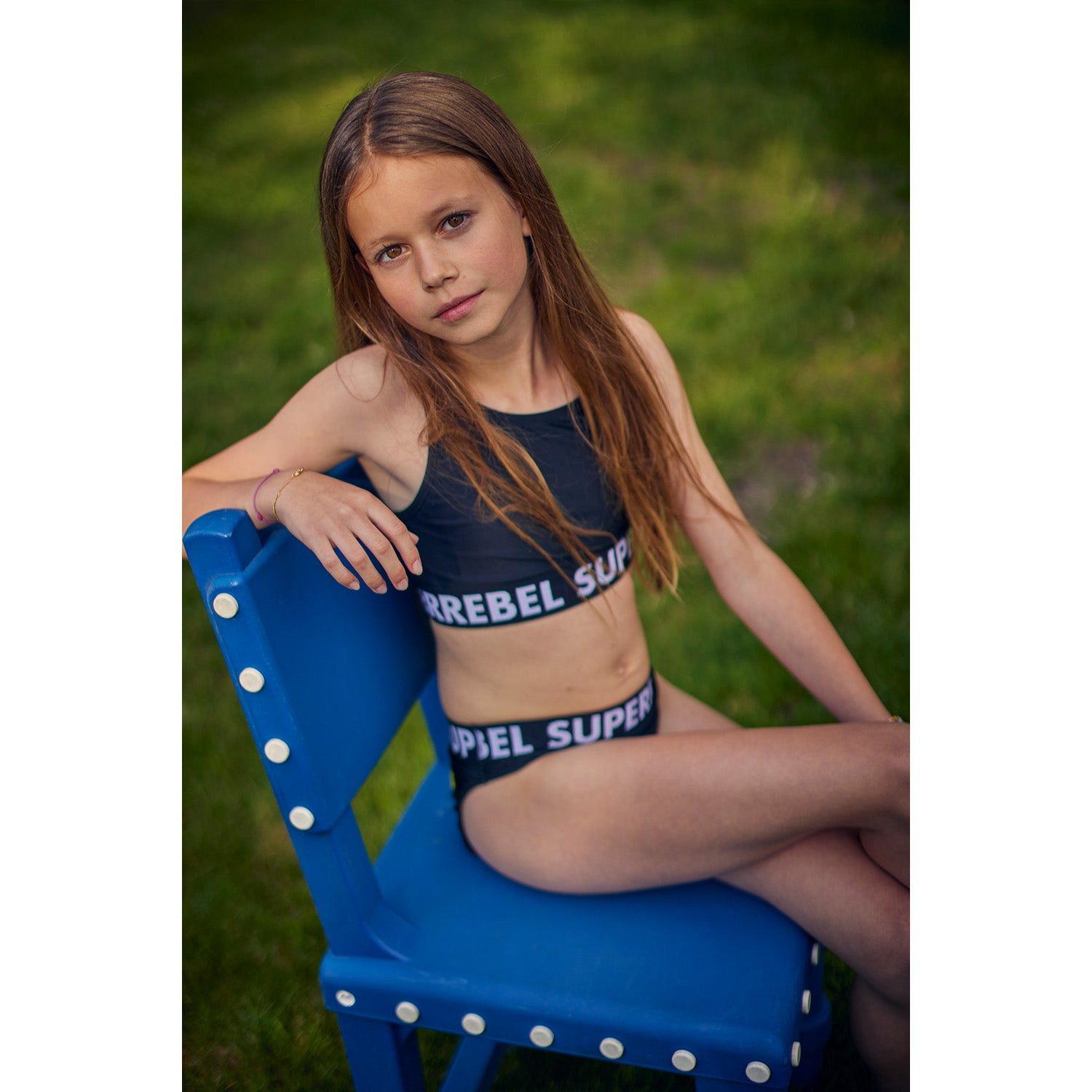 Super Rebel Carmel Cool Basic Tanktop Bikini