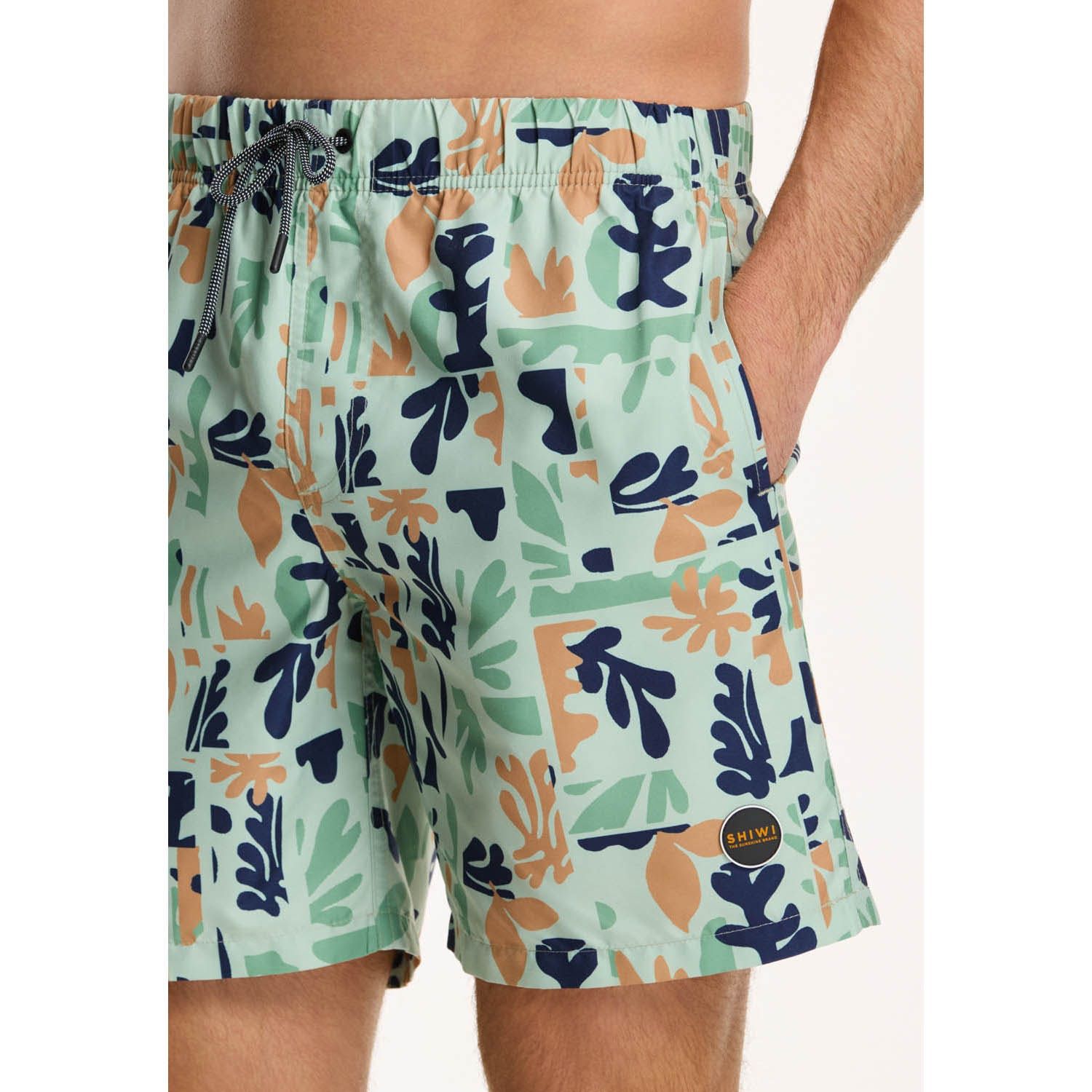 Shiwi Swimshort Seaweed Collage