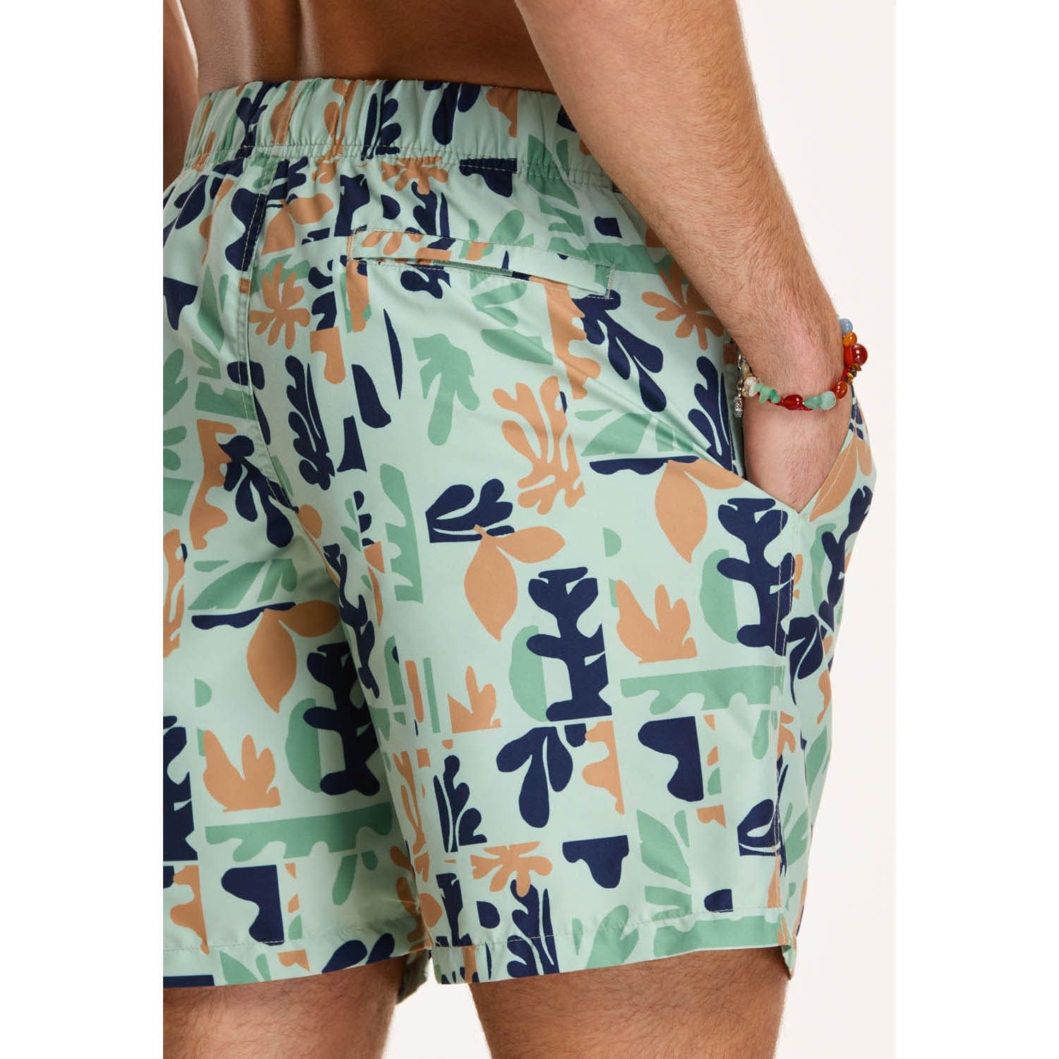 Shiwi Swimshort Seaweed Collage