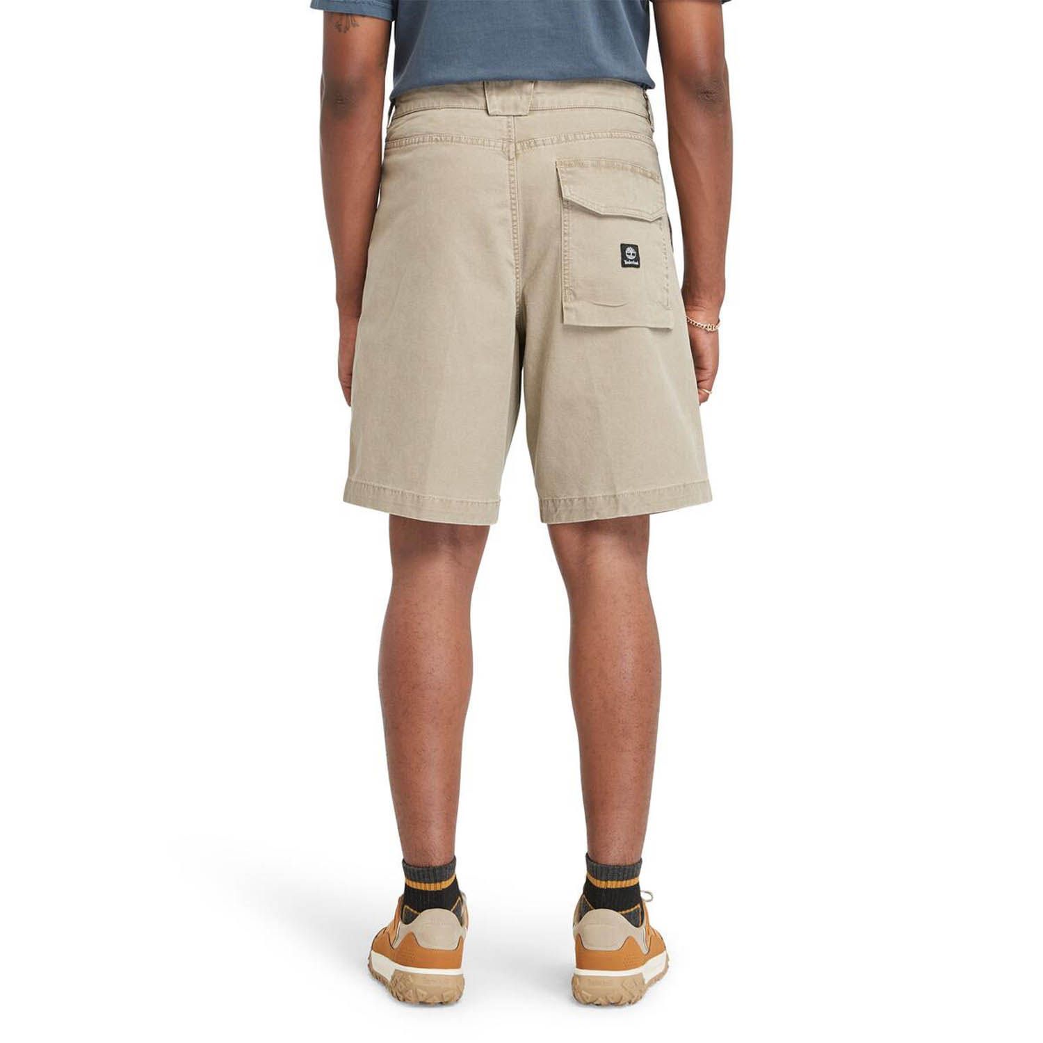 Timberland Washed Canvas Stretch Fatigue Short