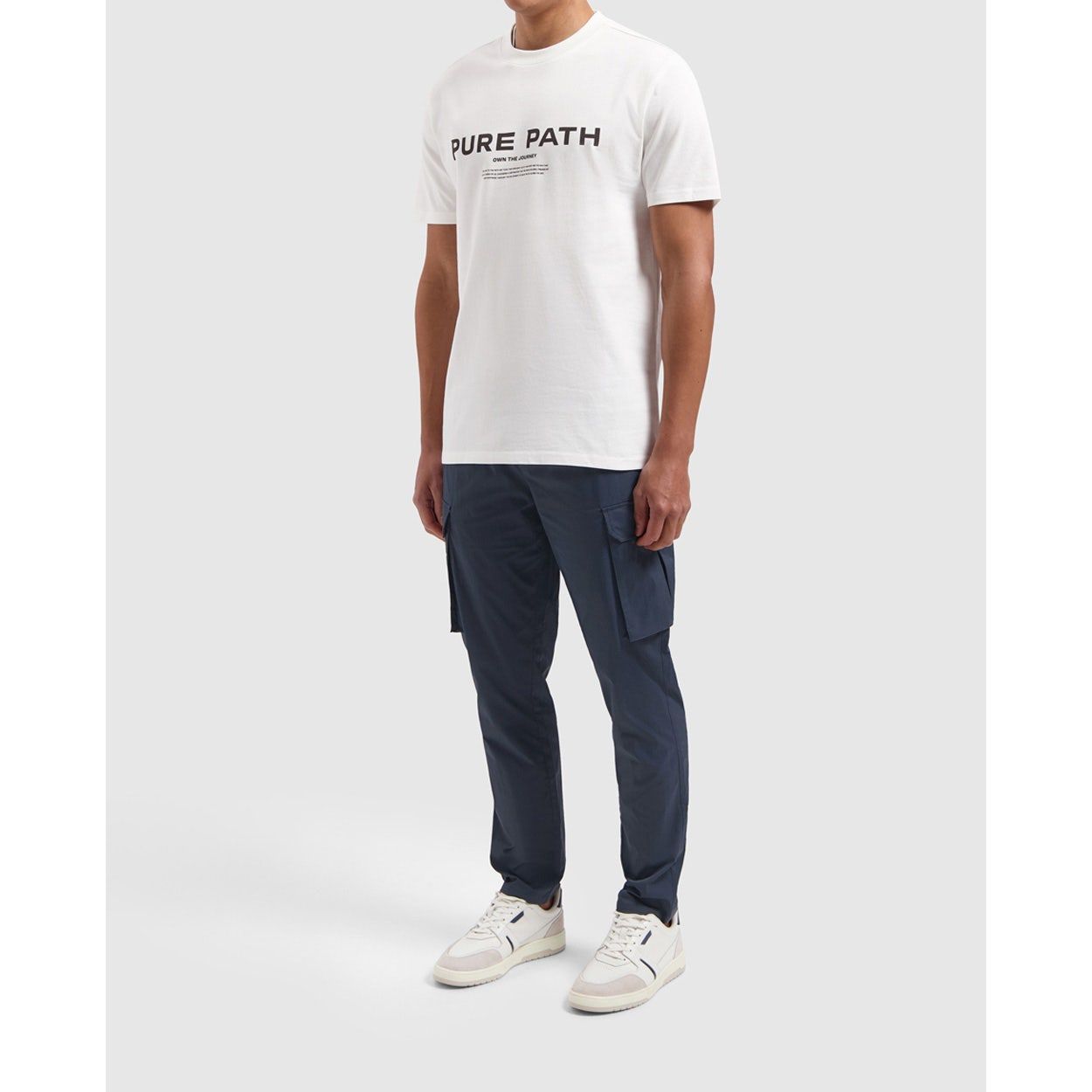 PURE PATH Regular Fit Casual Pants
