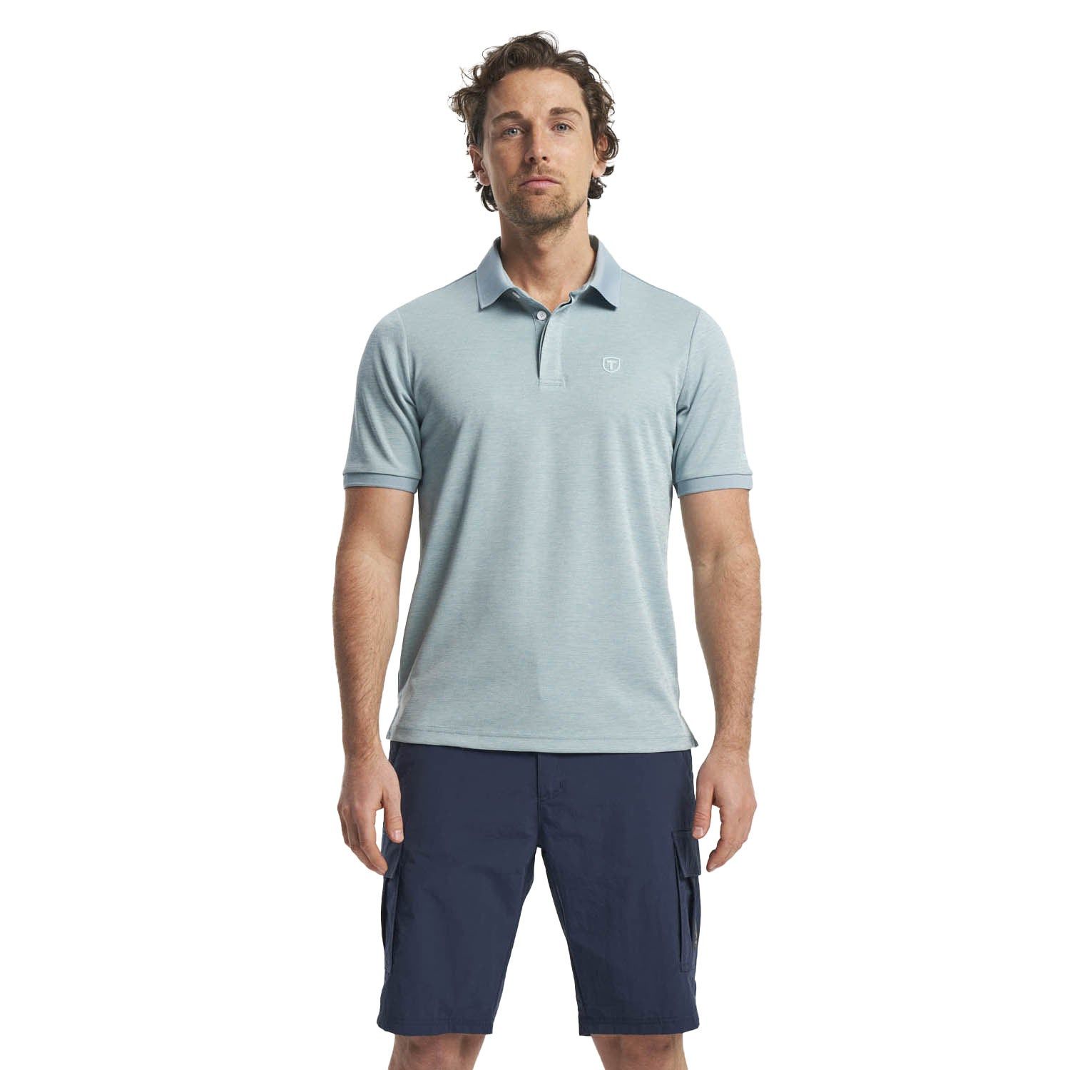 Tenson TXlite Melange Polo Heren