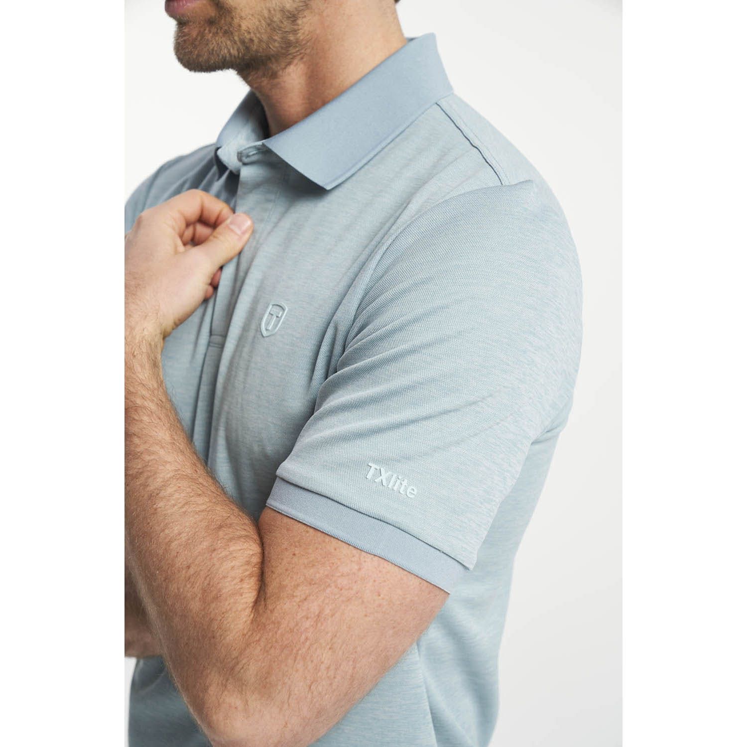 Tenson TXlite Melange Polo Heren