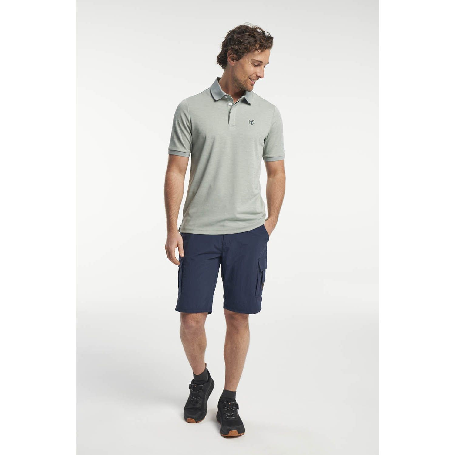 Tenson TXlite Melange Polo Heren