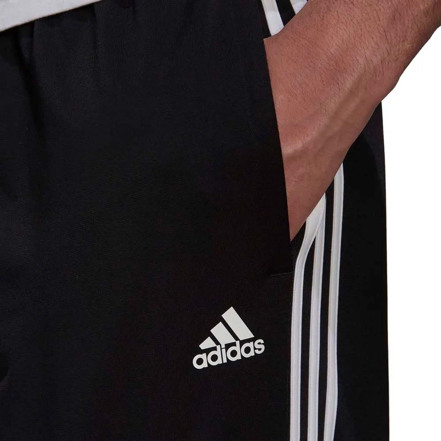 adidas Essentials Warm-Up Tapered 3-Stripes Track Pants