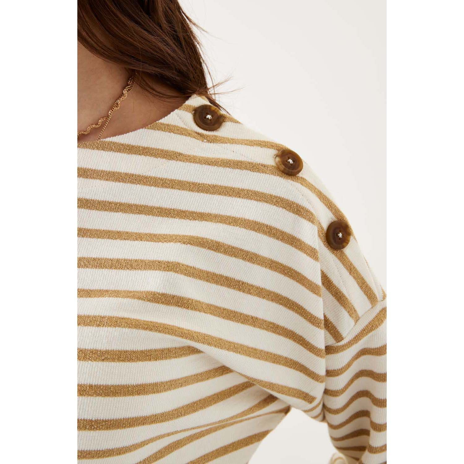 Garcia Gestreepte Sweater