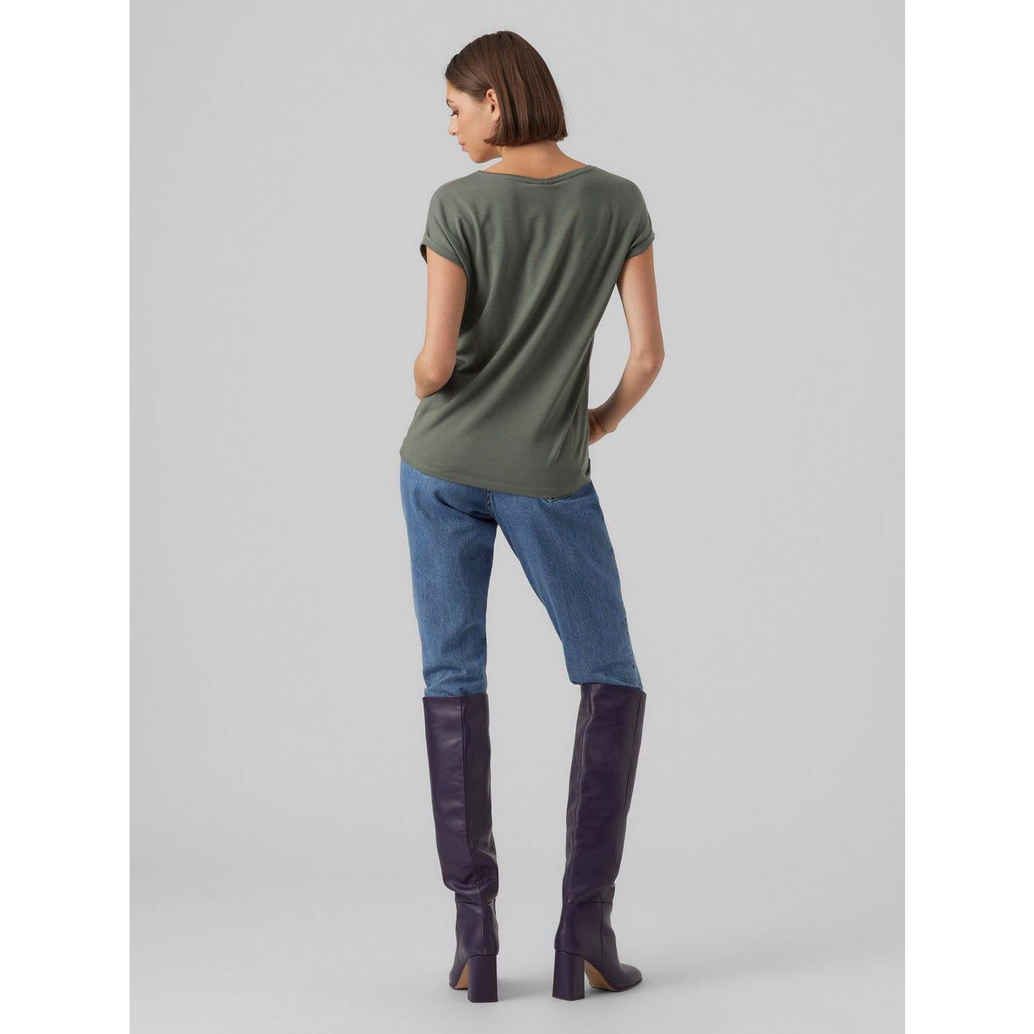 Vero Moda Ava Plan Short Sleeve Top