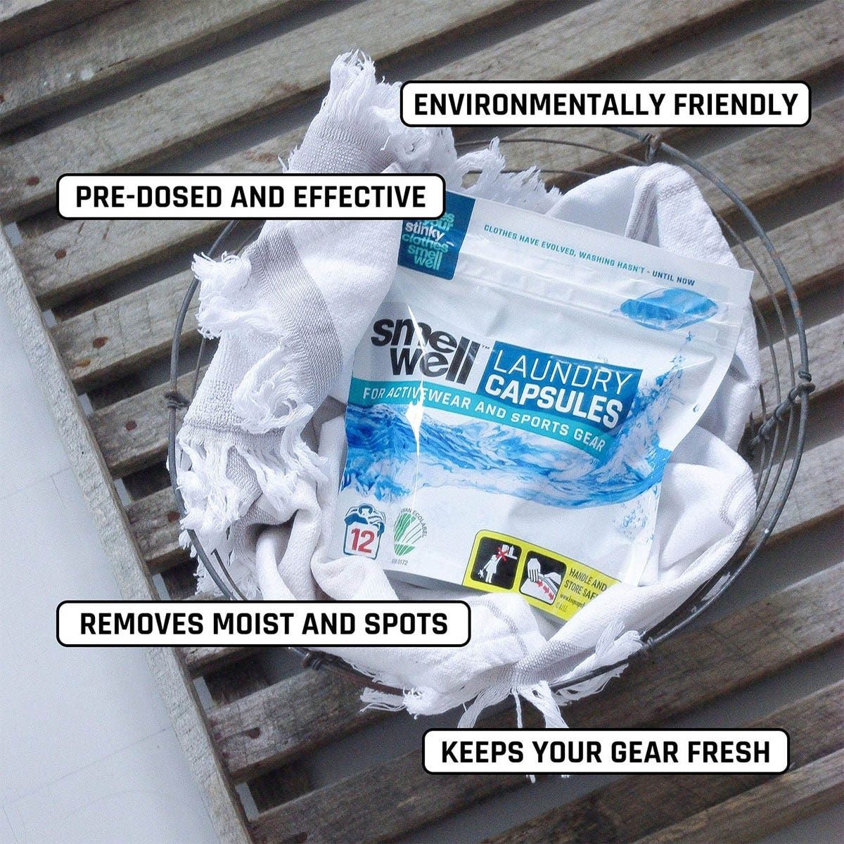Smellwell Laundry Capsules 12