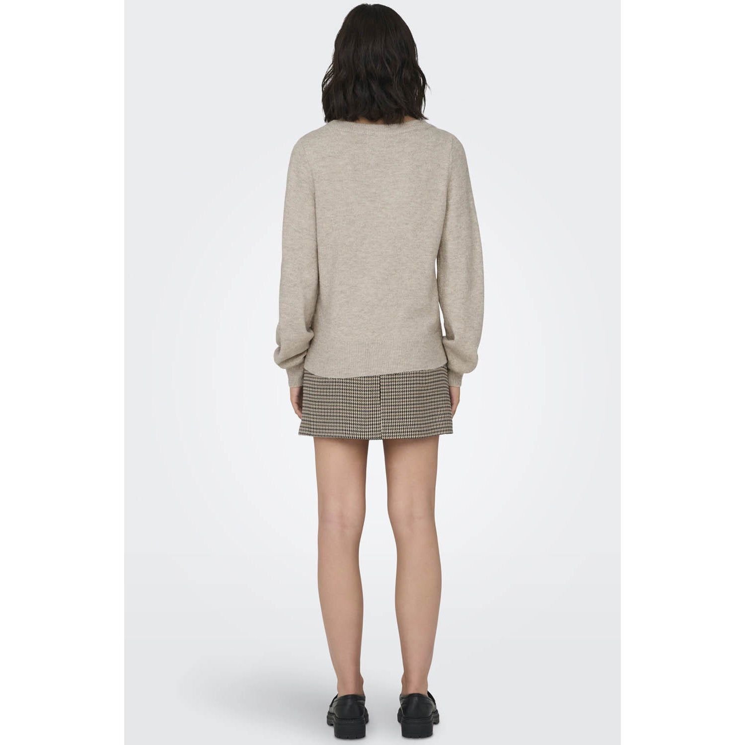 Jacqueline De Yong Rue Glitter Long Sleeve Boat Pullover