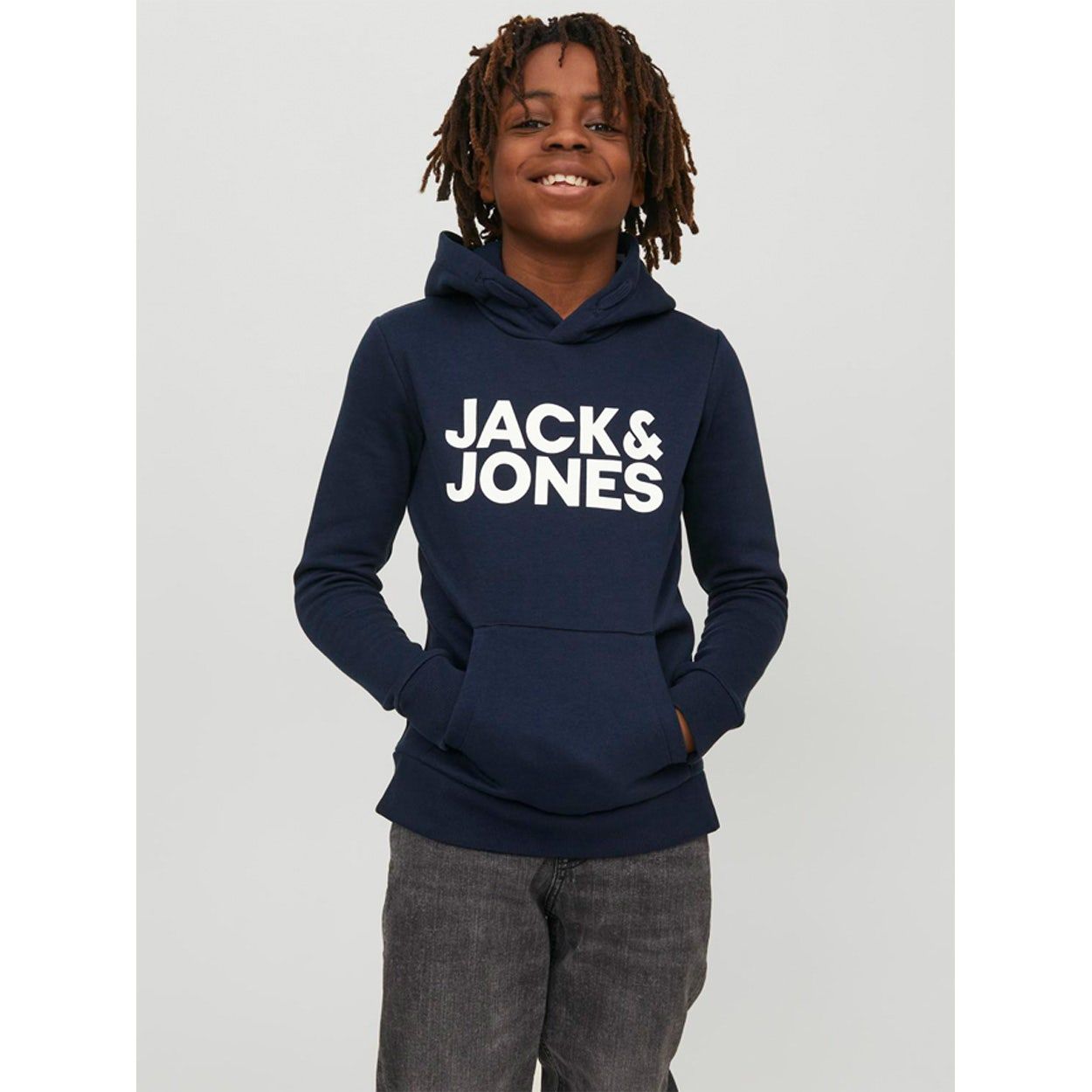 Jack & Jones Kids Corp Logo Sweater Hoodie Kids