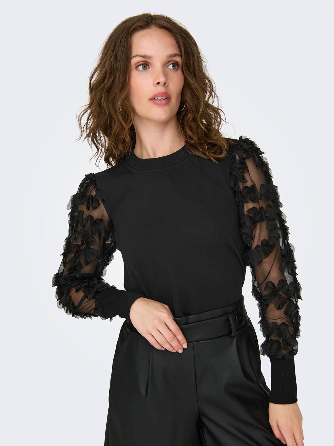 Jacqueline De Yong Fairview Long Sleeve Sweater