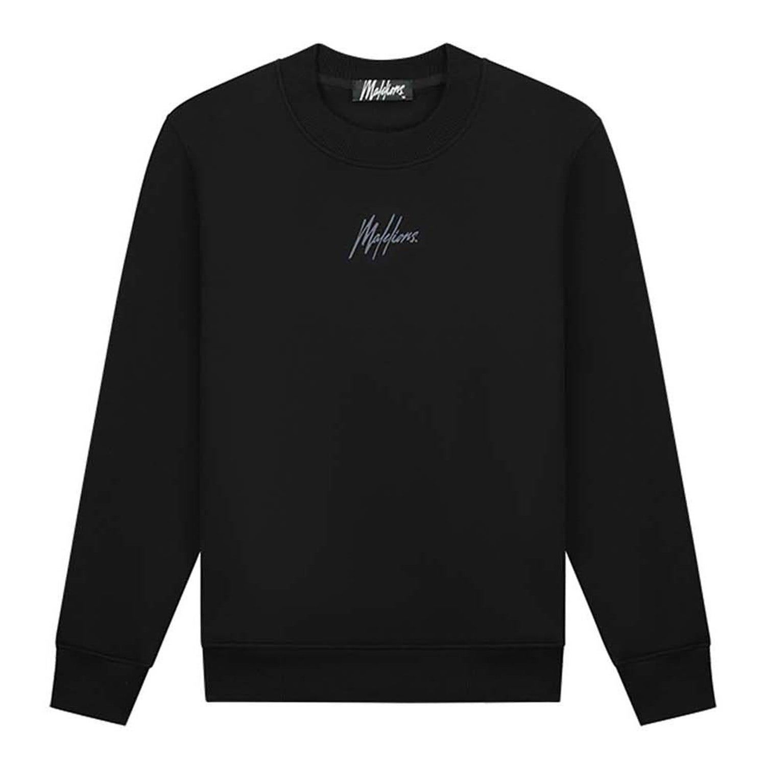 Malelions Striped Signature Hoodie