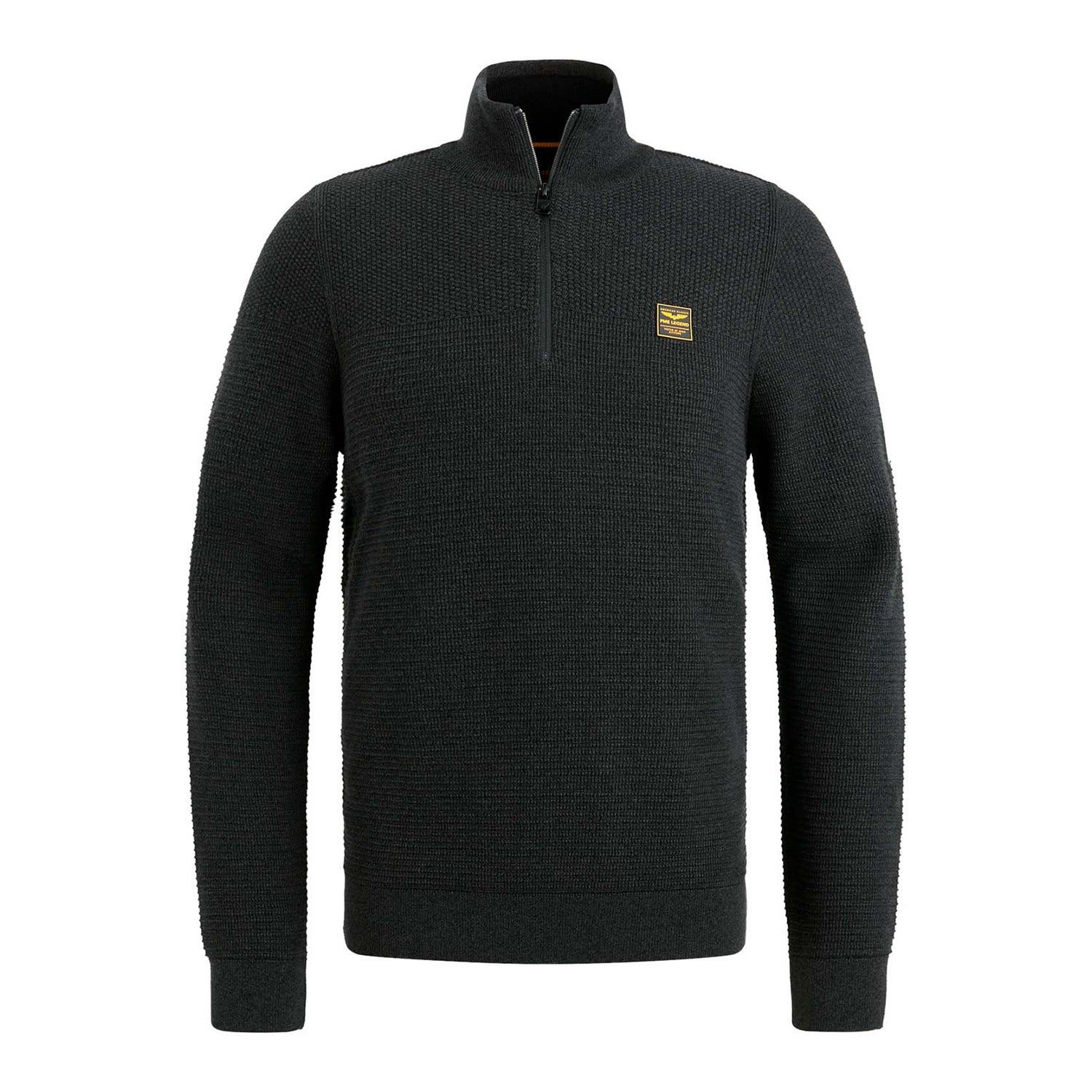 PME Legend Half zip collar cotton mouline
