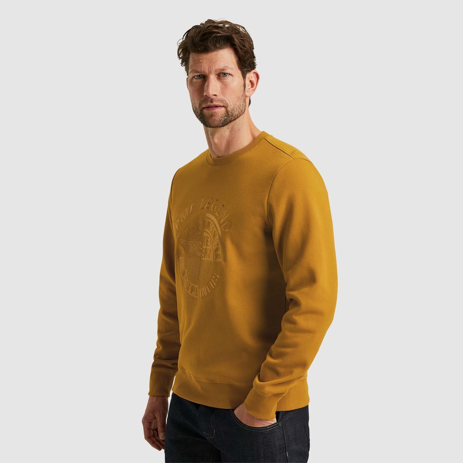 PME Legend Crewneck Pique Double Face Sweat