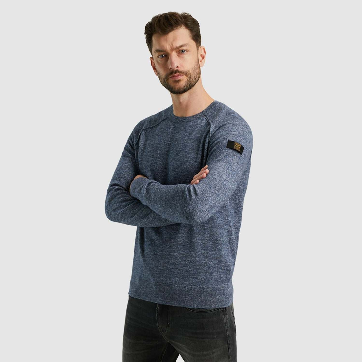 PME Legend R-neck Soft Blend Sweater 