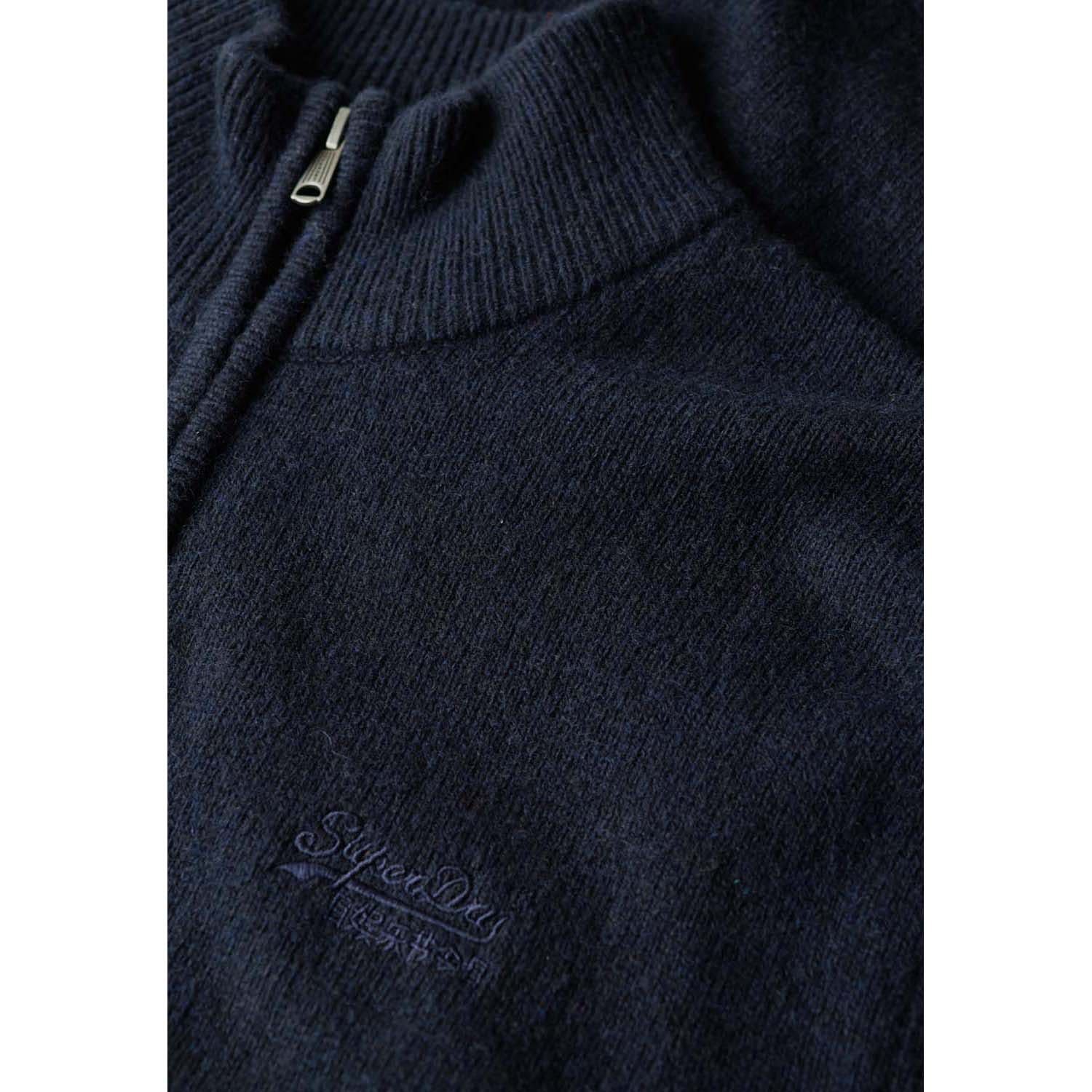 Superdry Essential Emb Knit Half Zip
