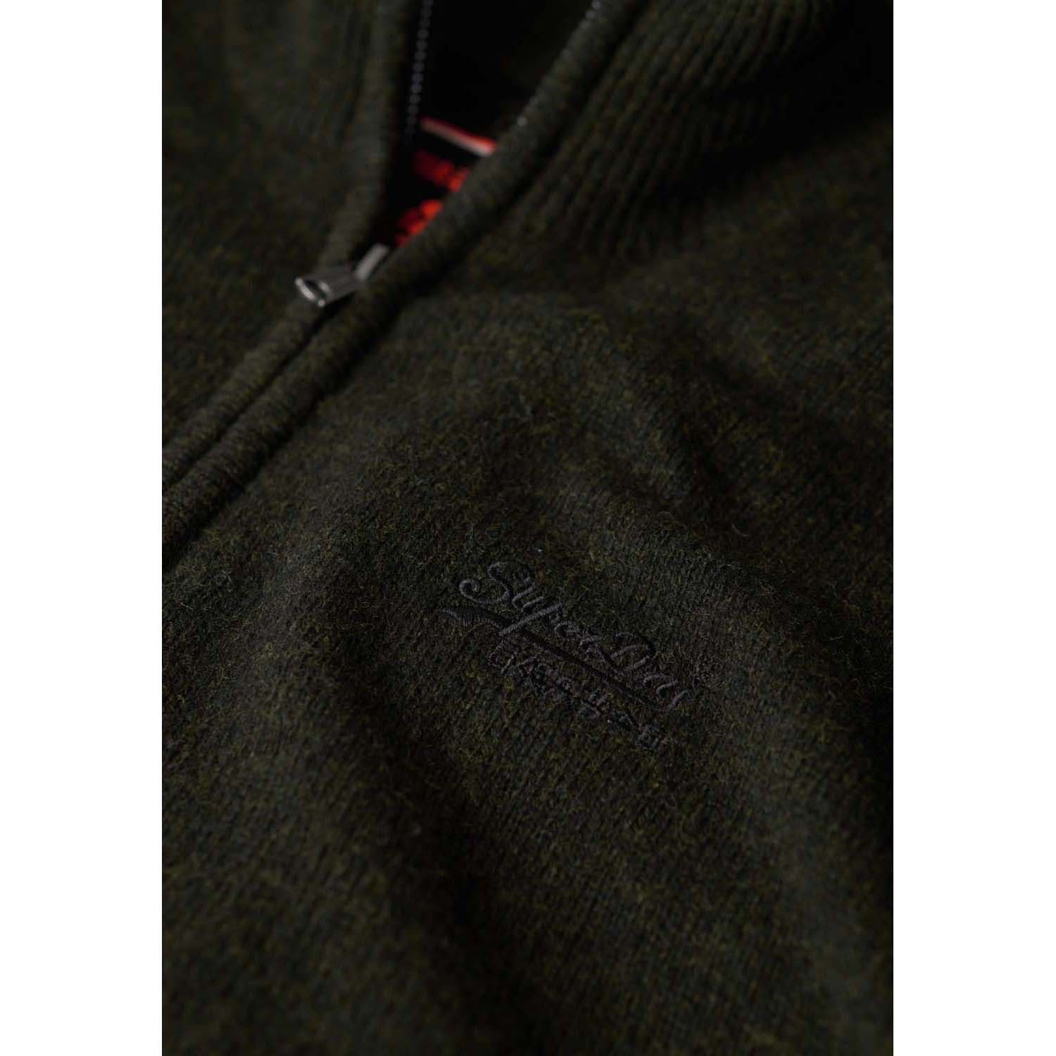 Superdry Essential Emb Knit Half Zip